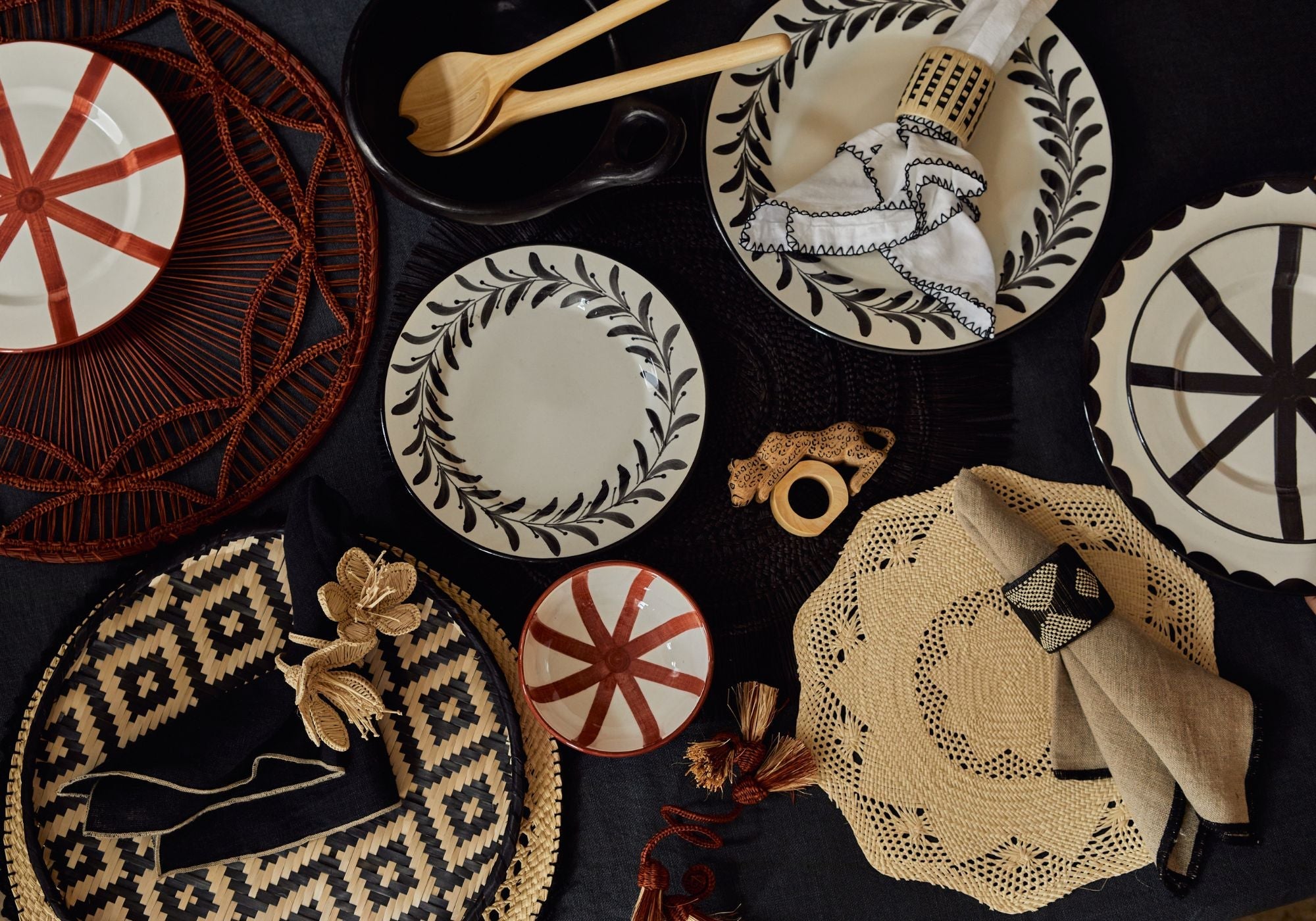 Woven Placemats and Charger