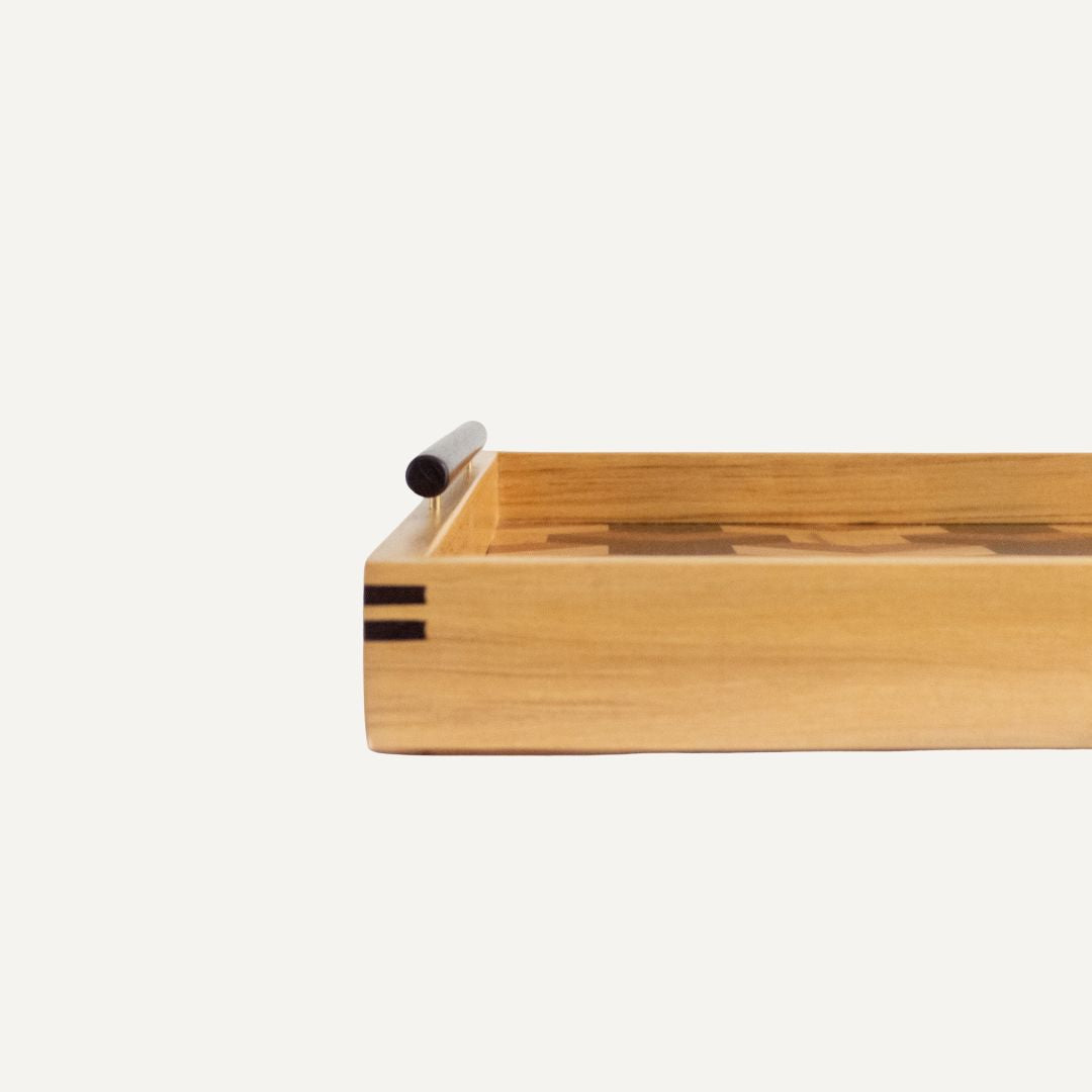 Lara Marquetry Tray - Large TABLEWARE, SERVEWARE & COOKWARE