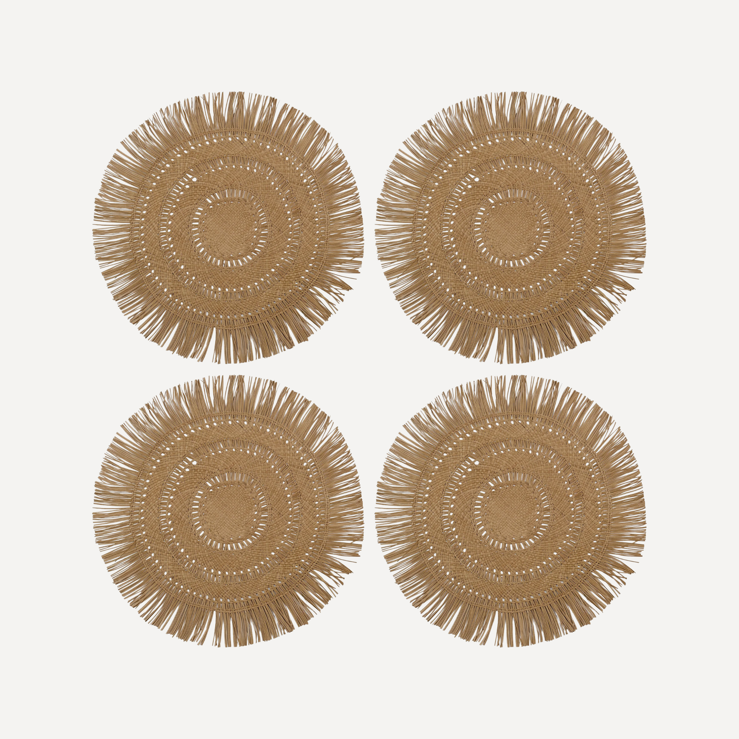 Flecos Placemat - Natural (Set of 4)