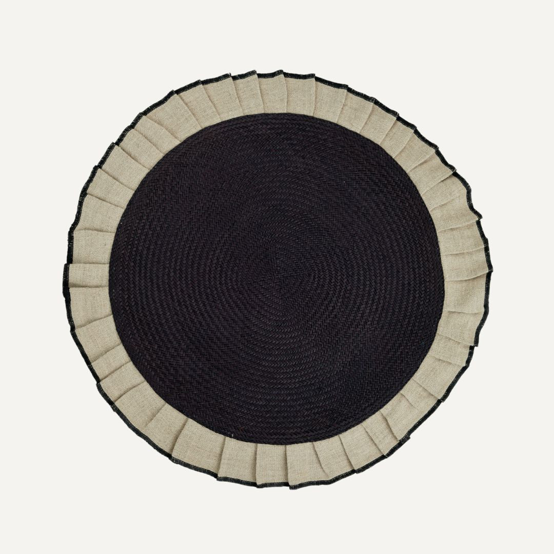 Arandela Iraca and Linen Placemats - Sand TABLEWARE, SERVEWARE & COOKWARE