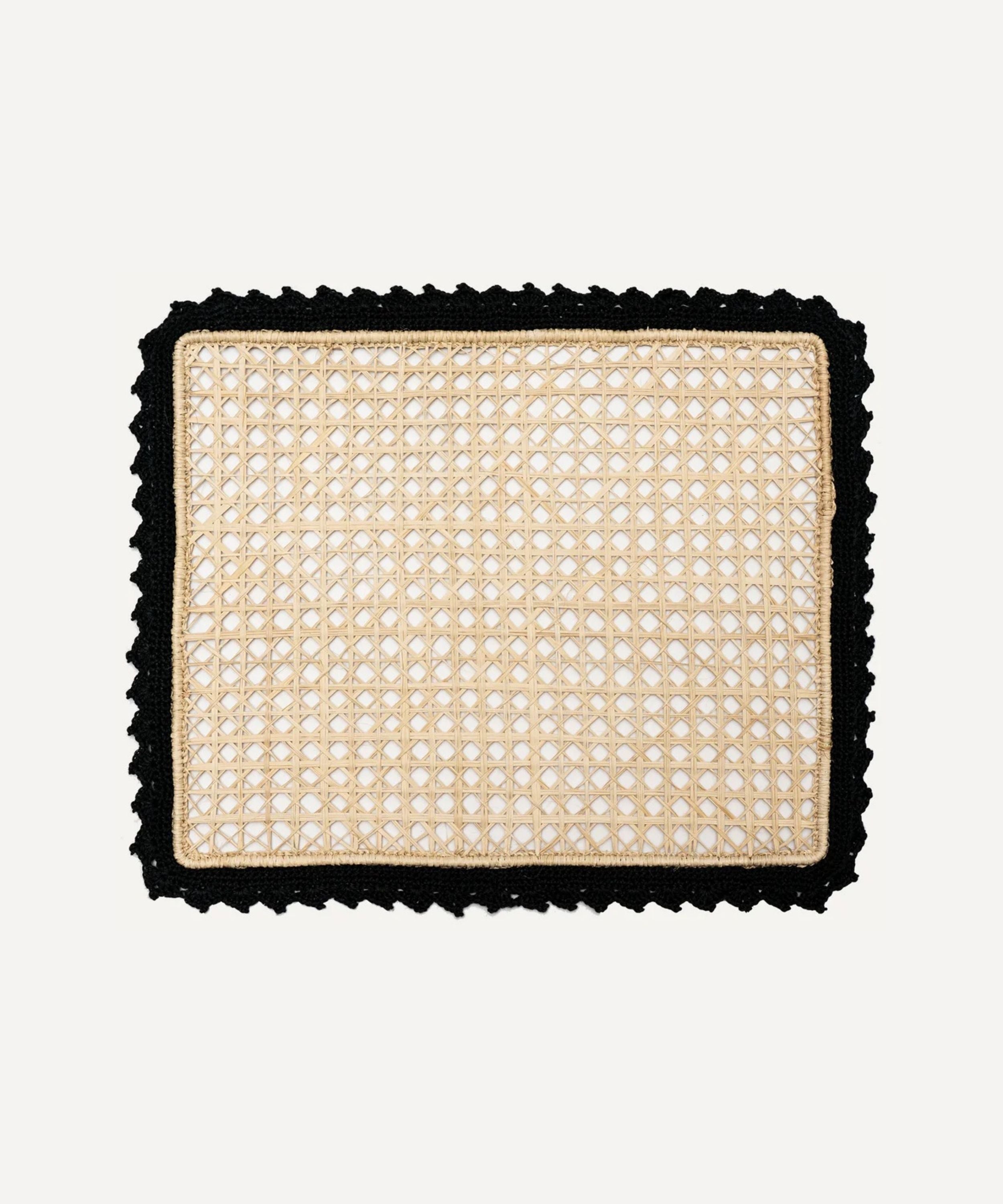 Nubia Placemat, Black