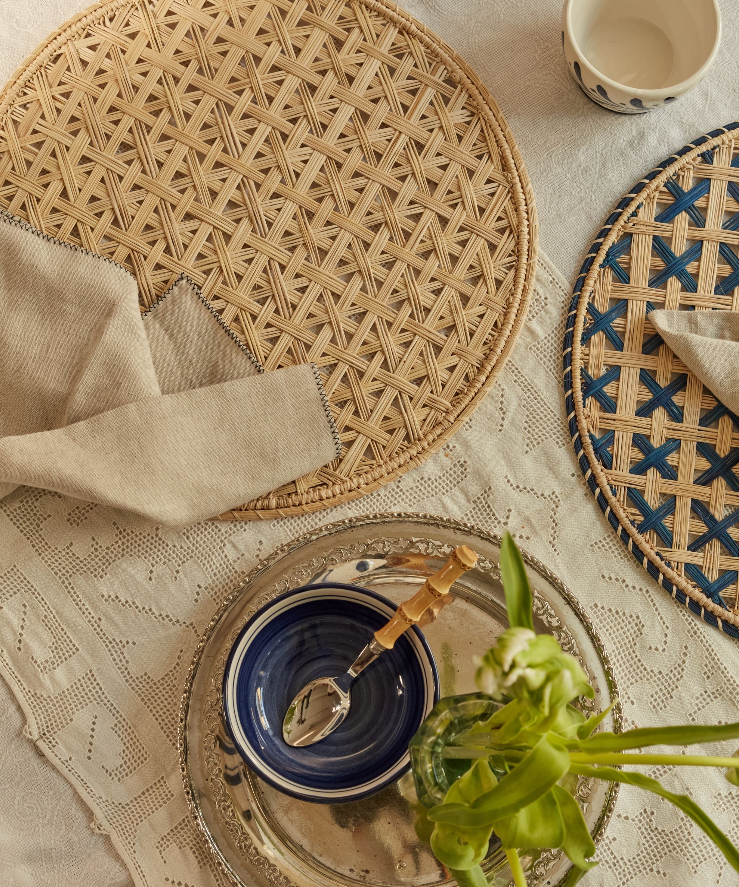 Cruces Placemat, Natural