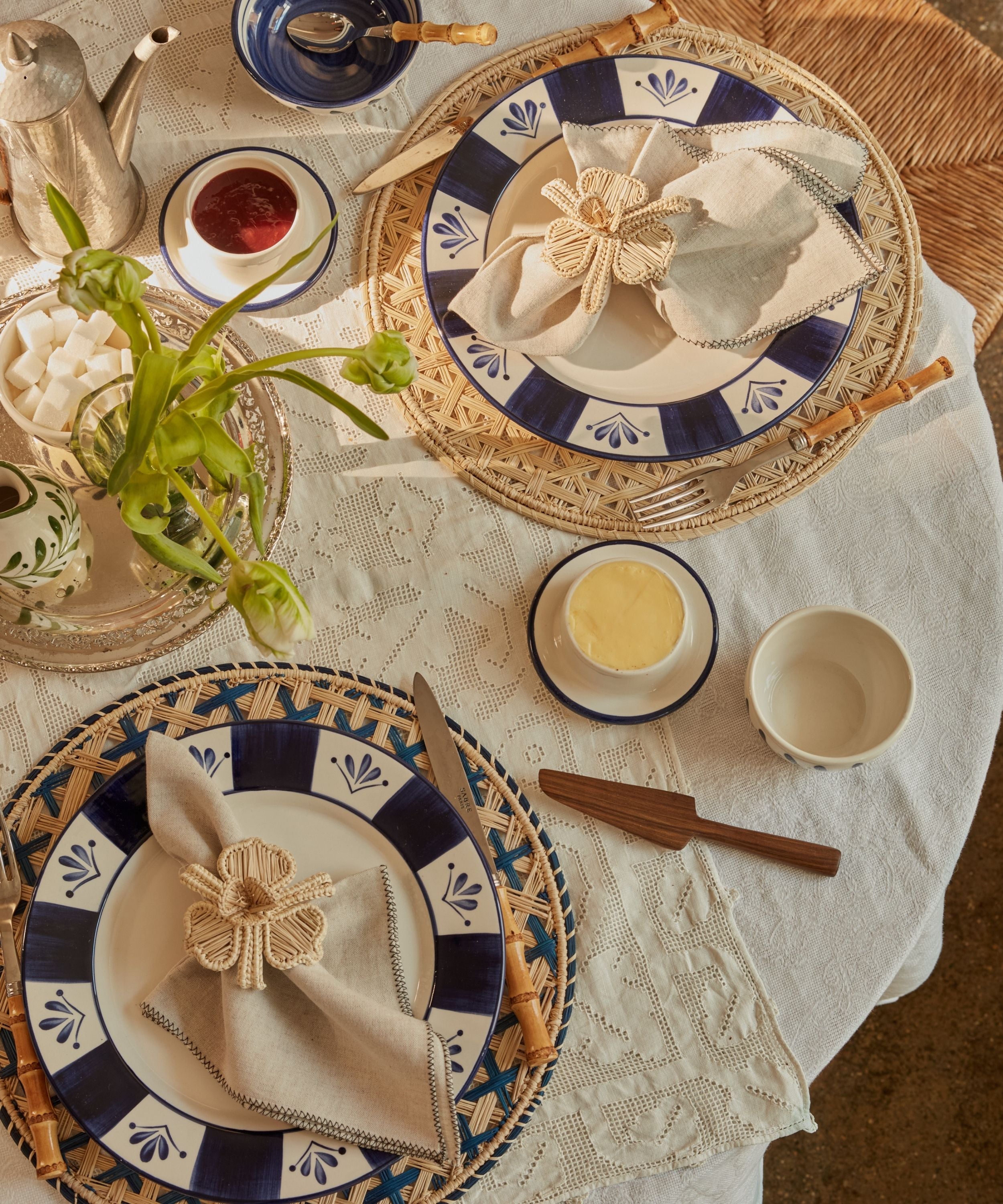 Cruces Placemat, Natural