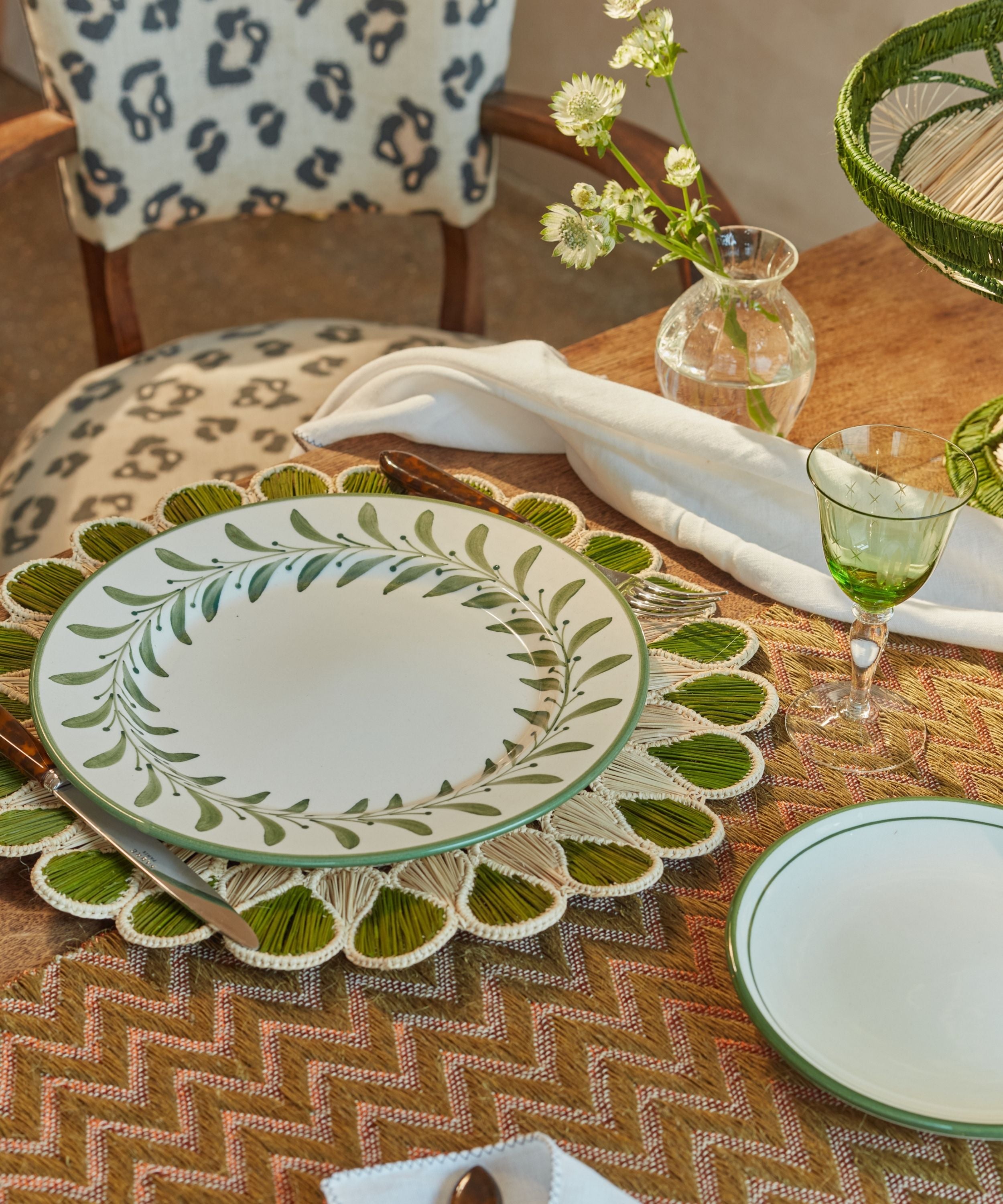 Lupita Placemat, Green