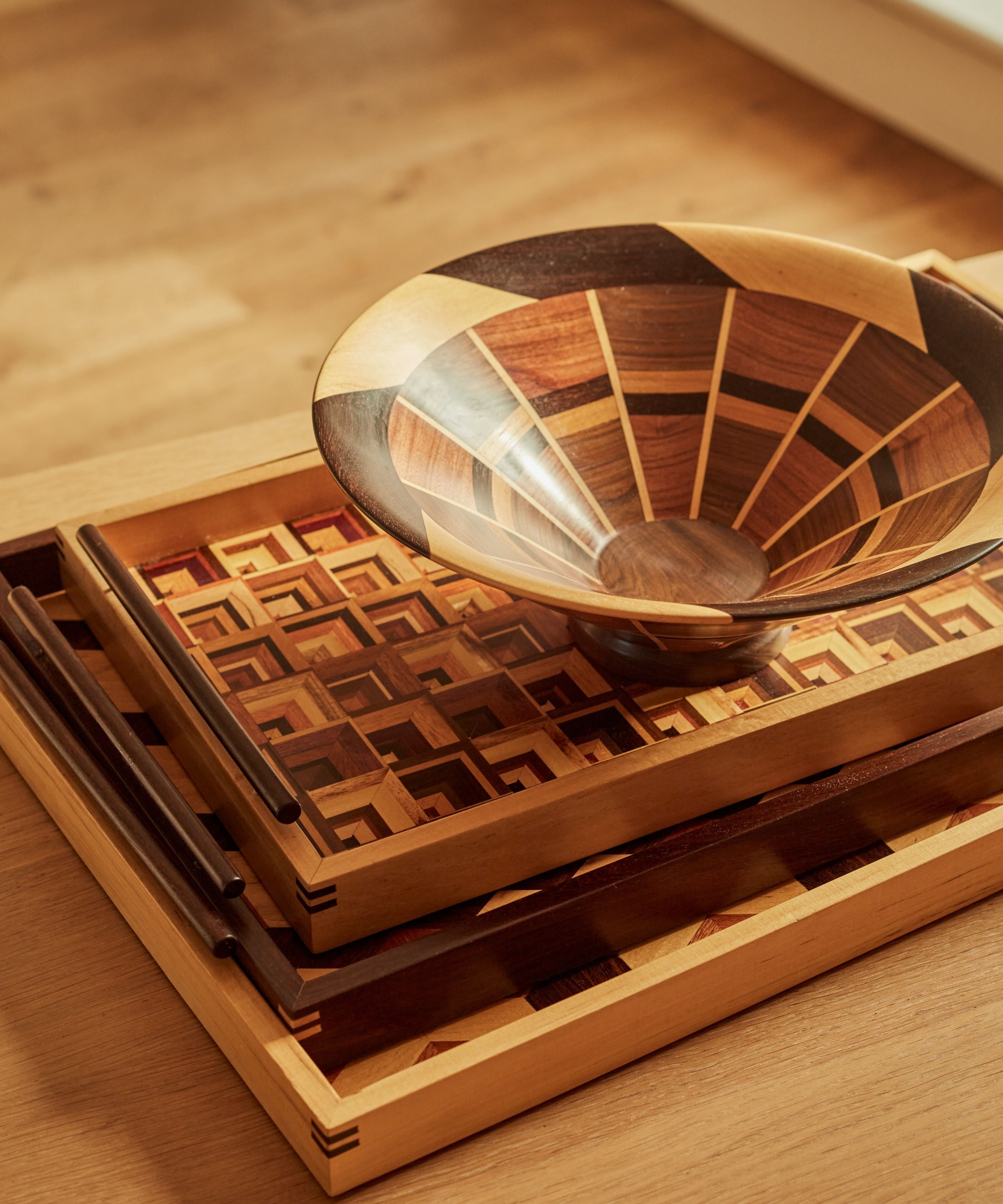 Lara Marquetry Bowl