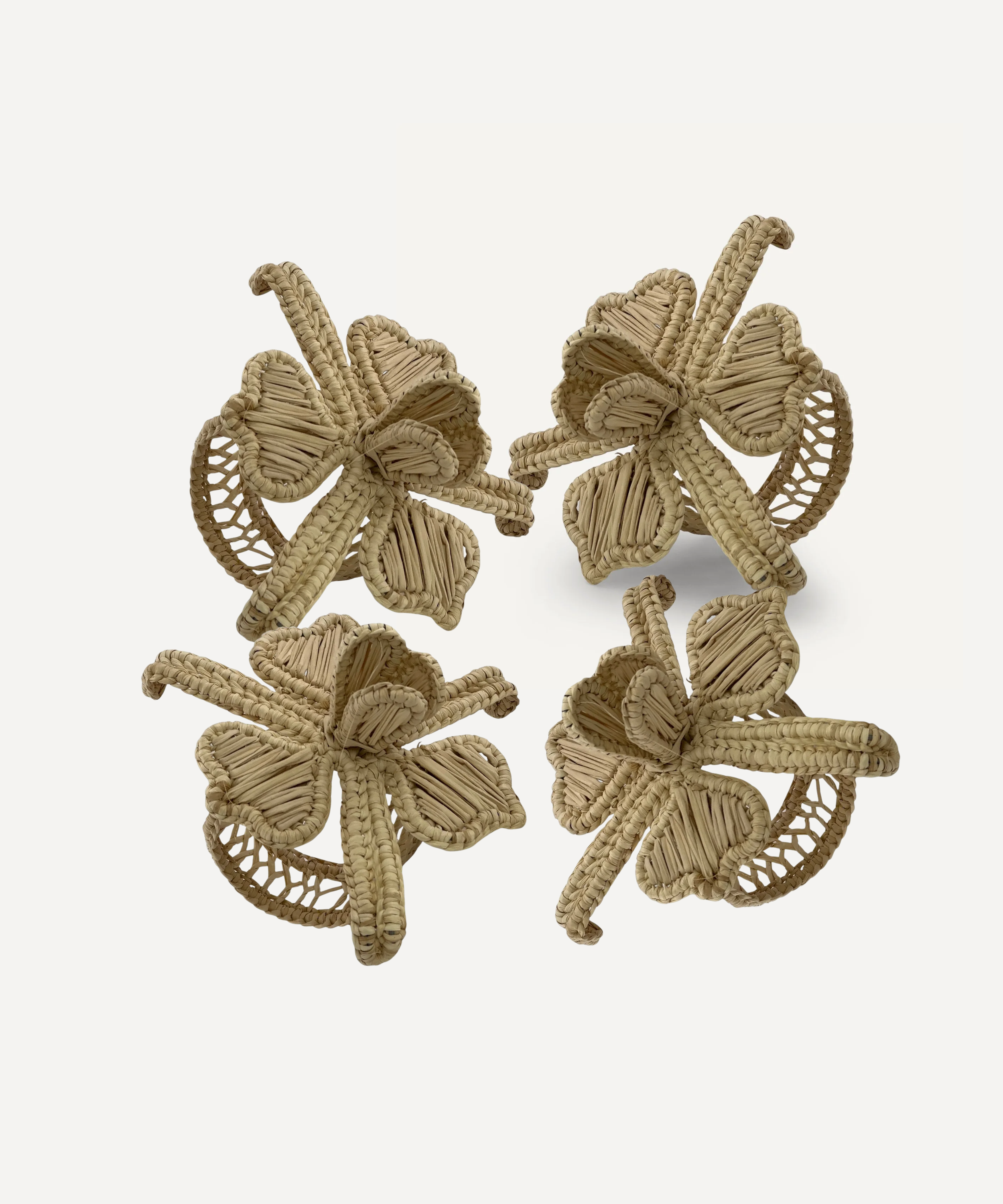 Orquidea Napkin Ring, Natural (set of 4)