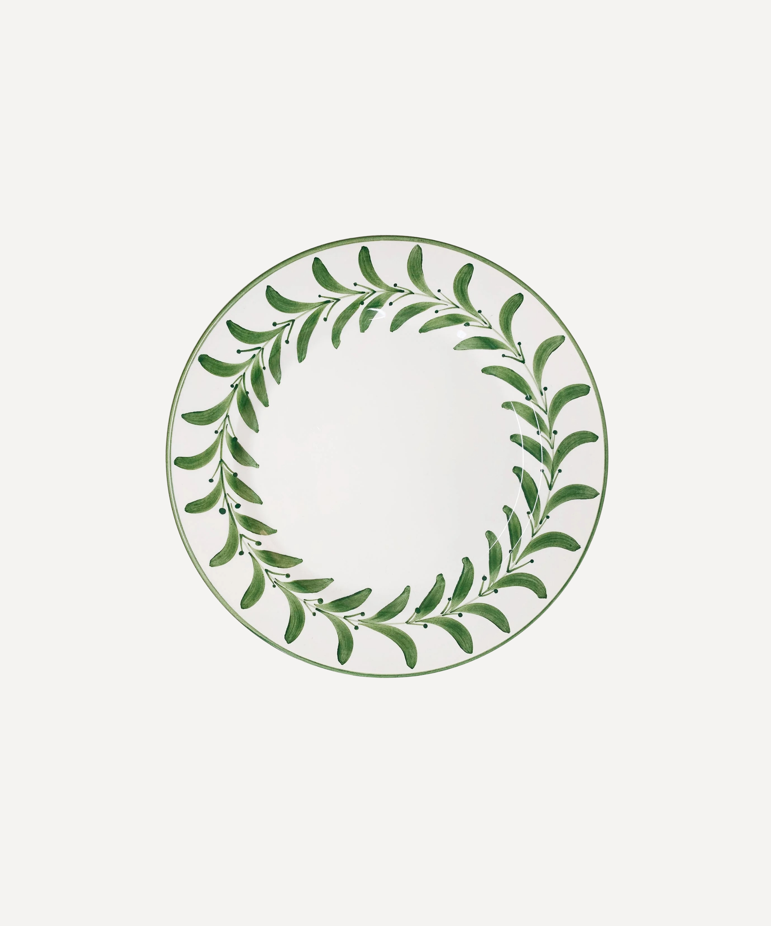 Helecho Dinner Plate, Fern Green