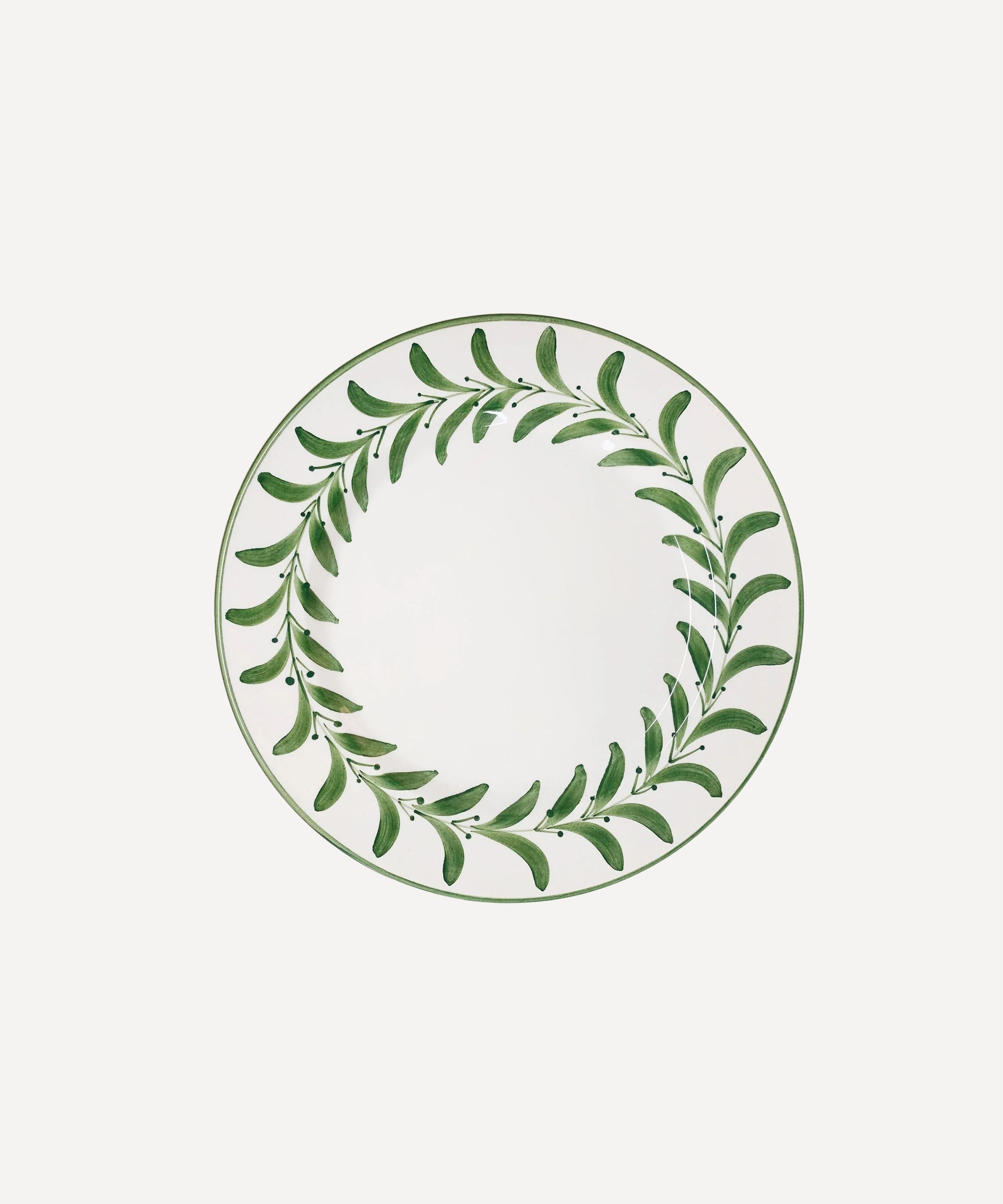 Helecho Side Plate, Fern Green