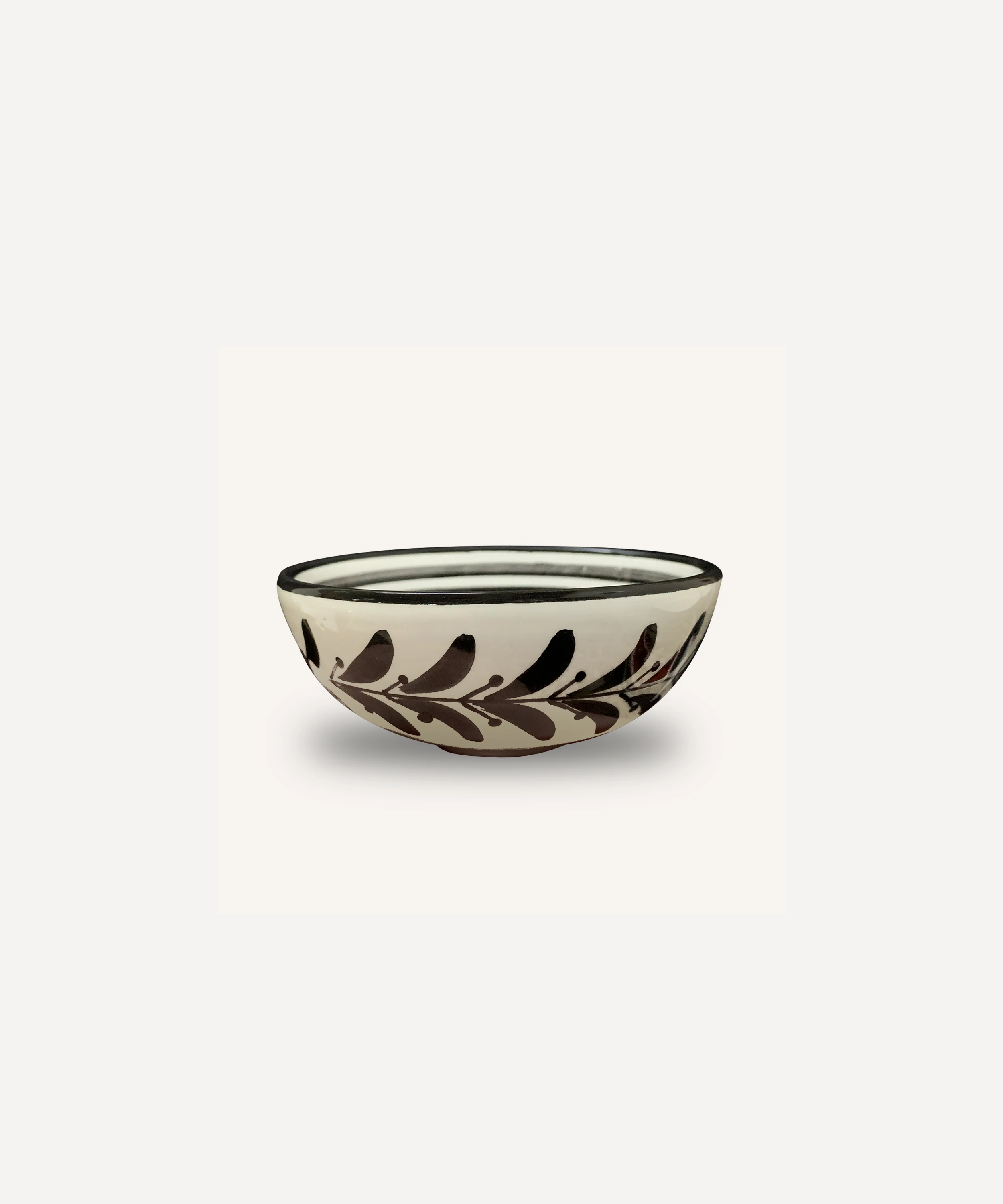 Helecho Tapas Bowl, Jet Black