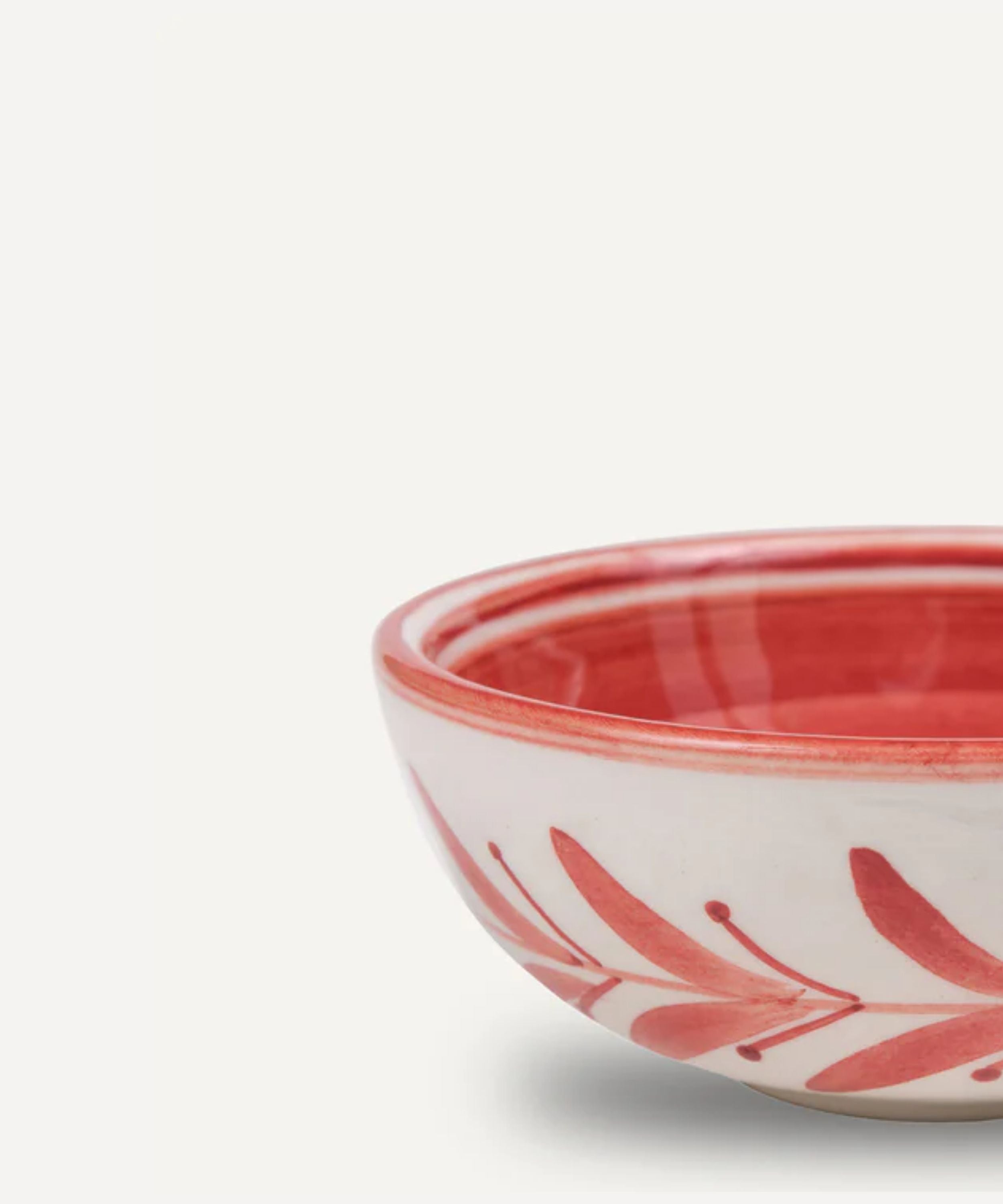Helecho Tapas Bowl, Rust Red