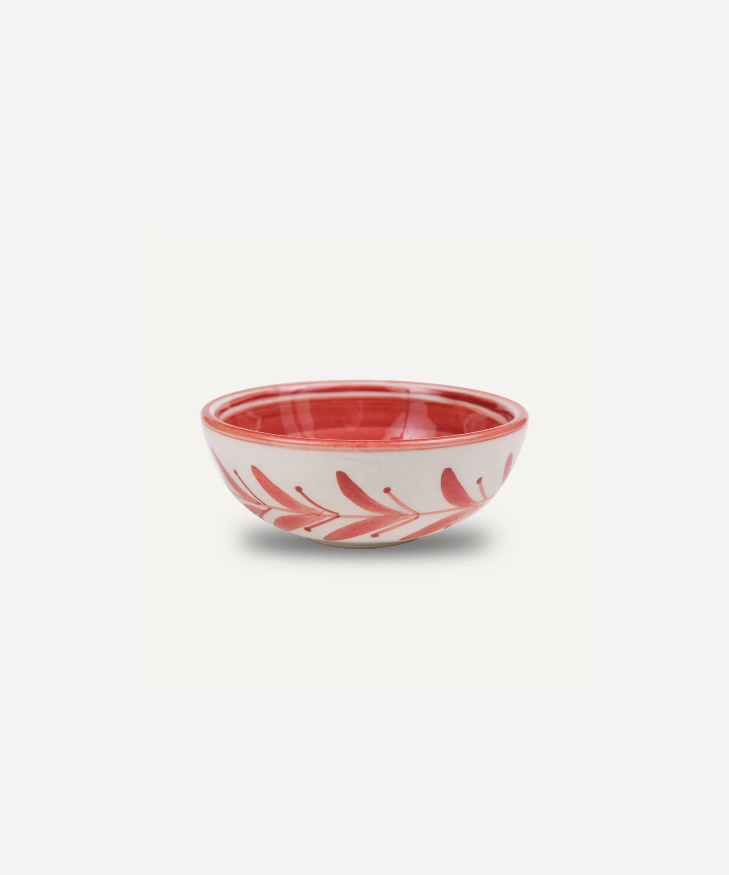 Helecho Tapas Bowl, Rust Red