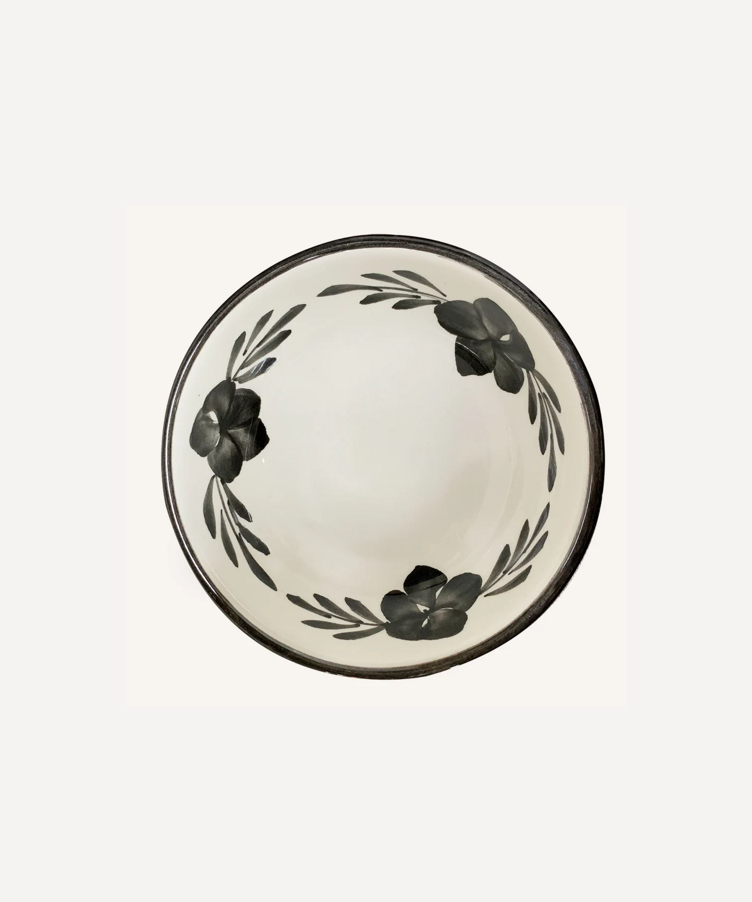 Flor Tapas Bowl, Jet Black (Set of 4)