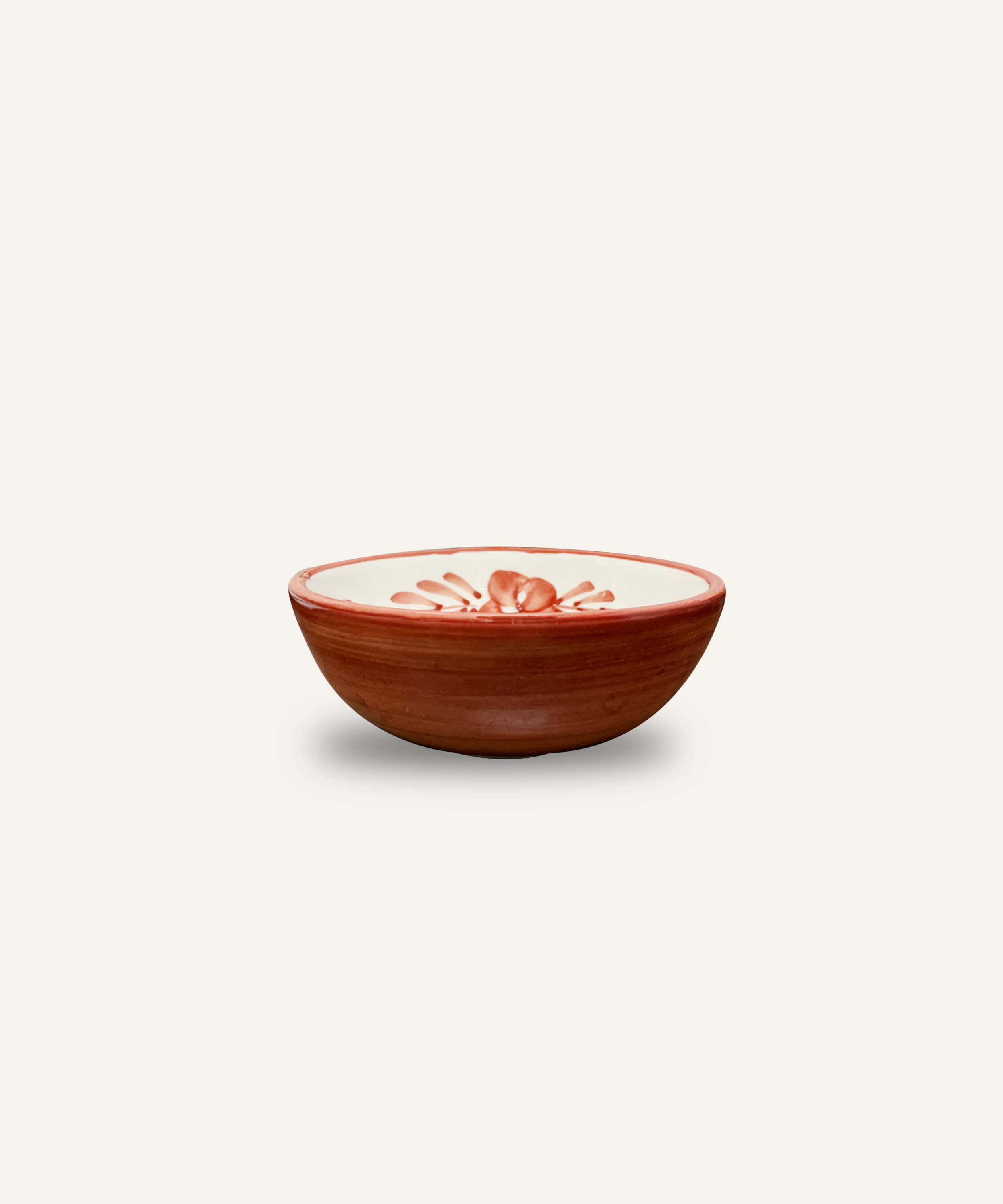 Flor Tapas Bowl, Rust Red