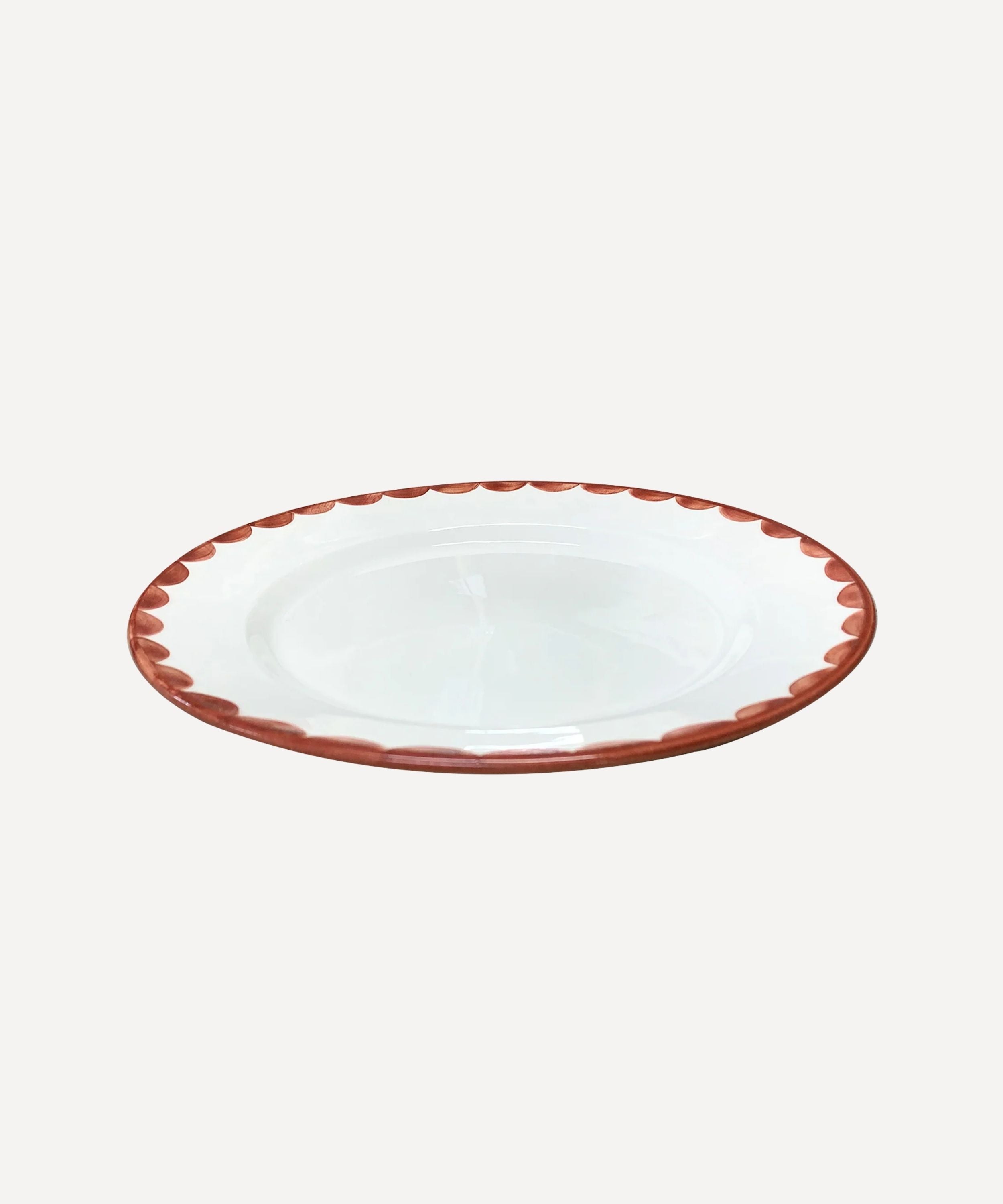 Cascos Dinner Plate, Rust Red (Set of 4)
