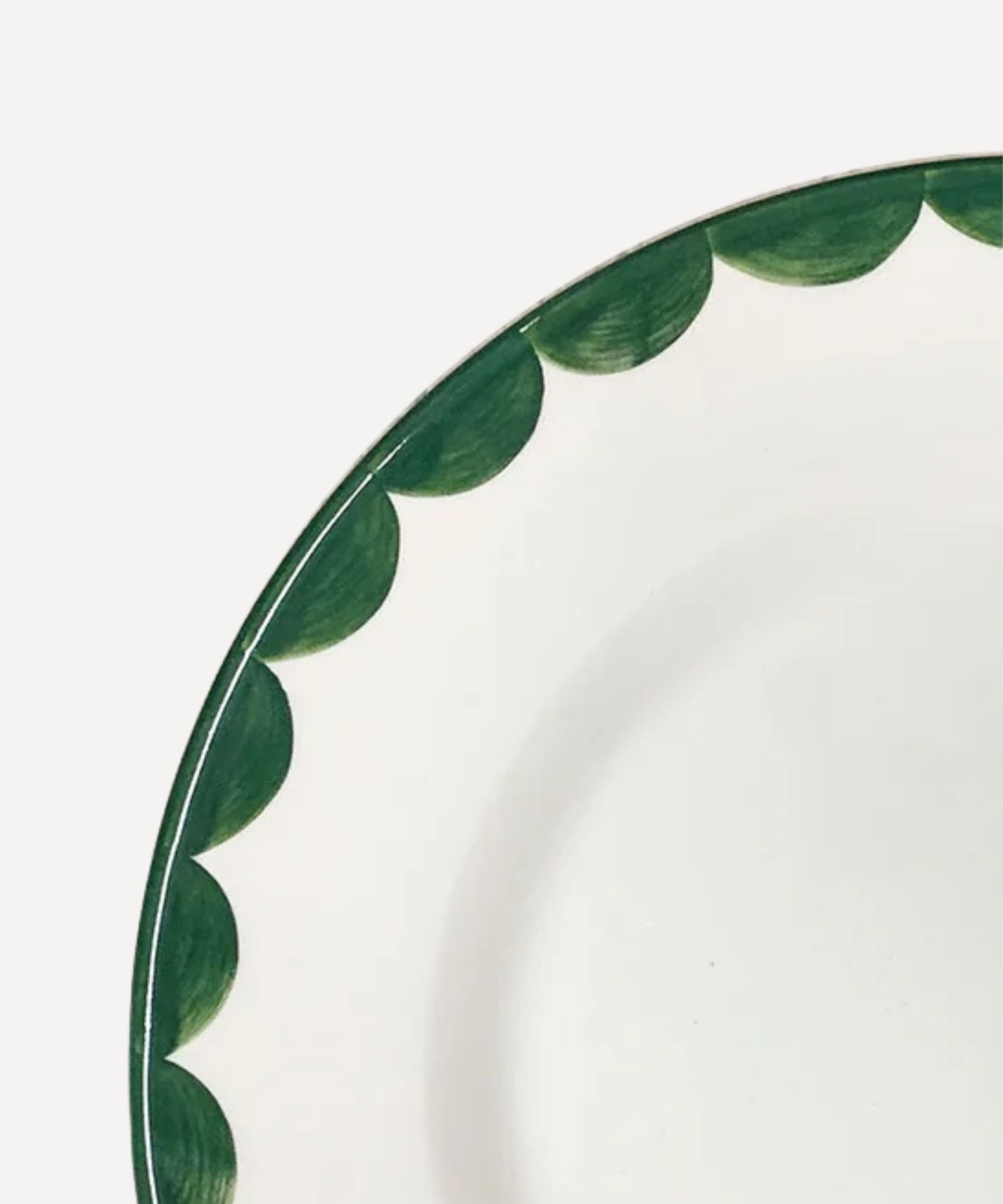 Cascos Side Plate, Fern Green