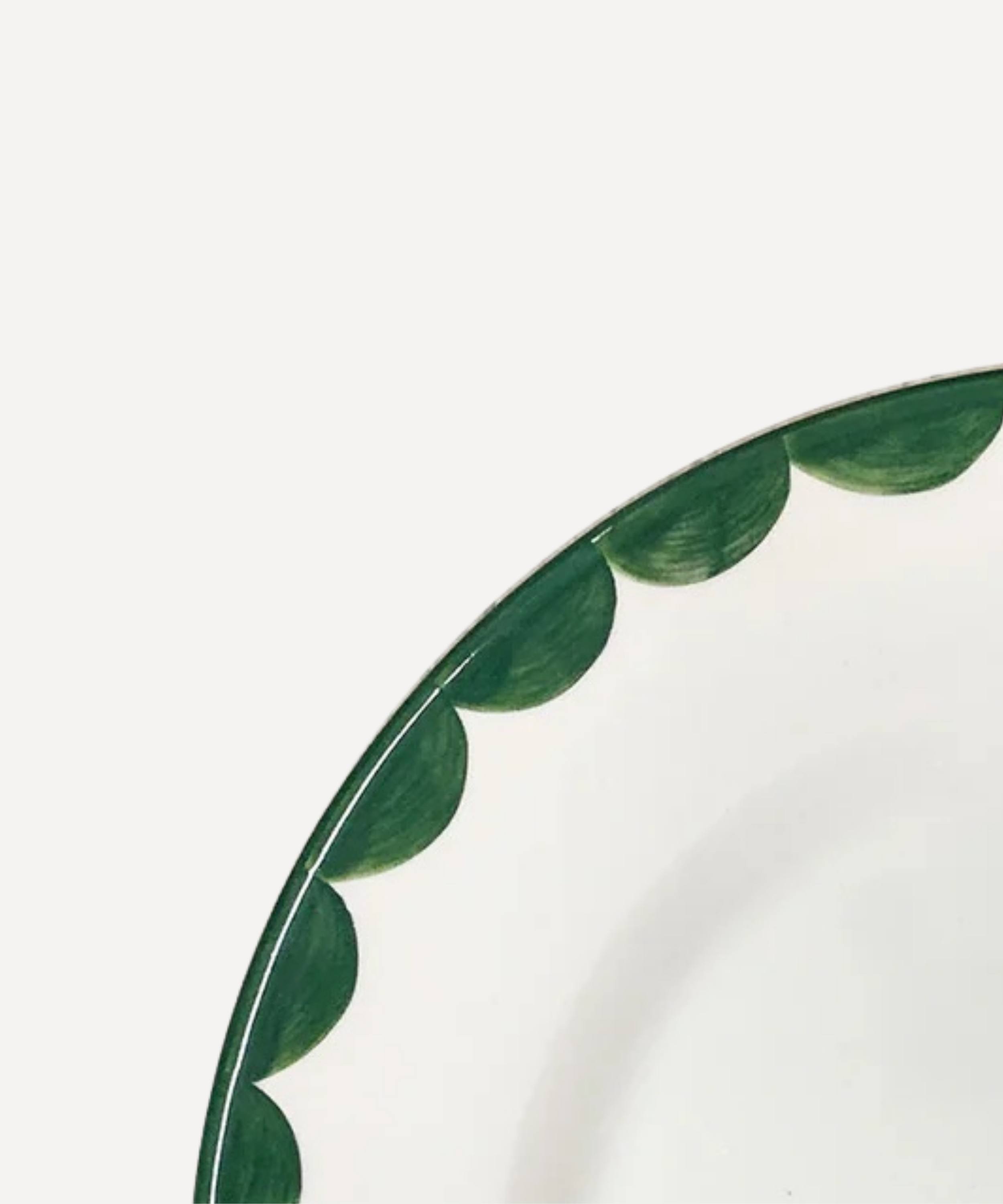 Cascos Side Plate, Fern Green