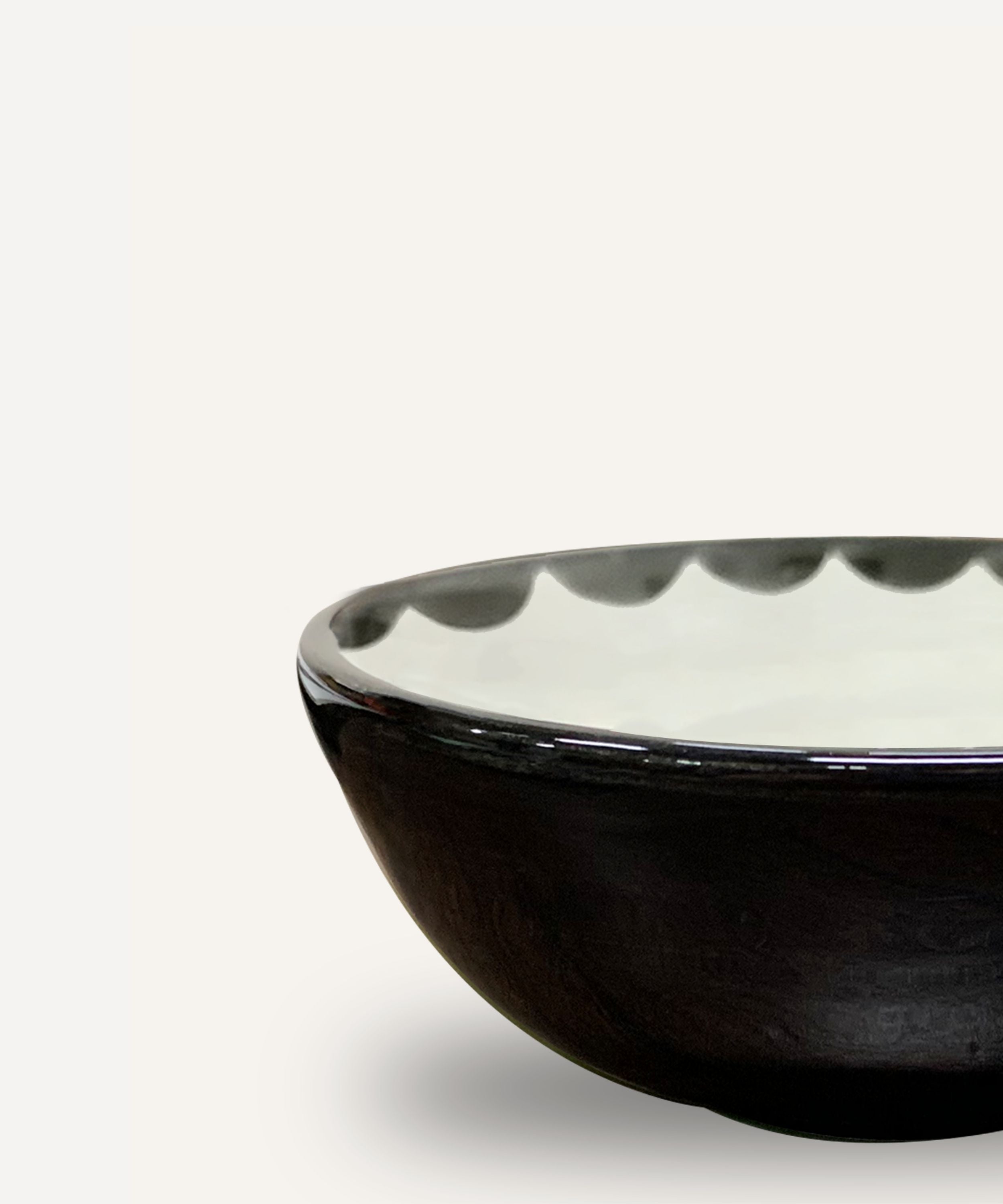 Cascos Tapas Bowl, Jet Black