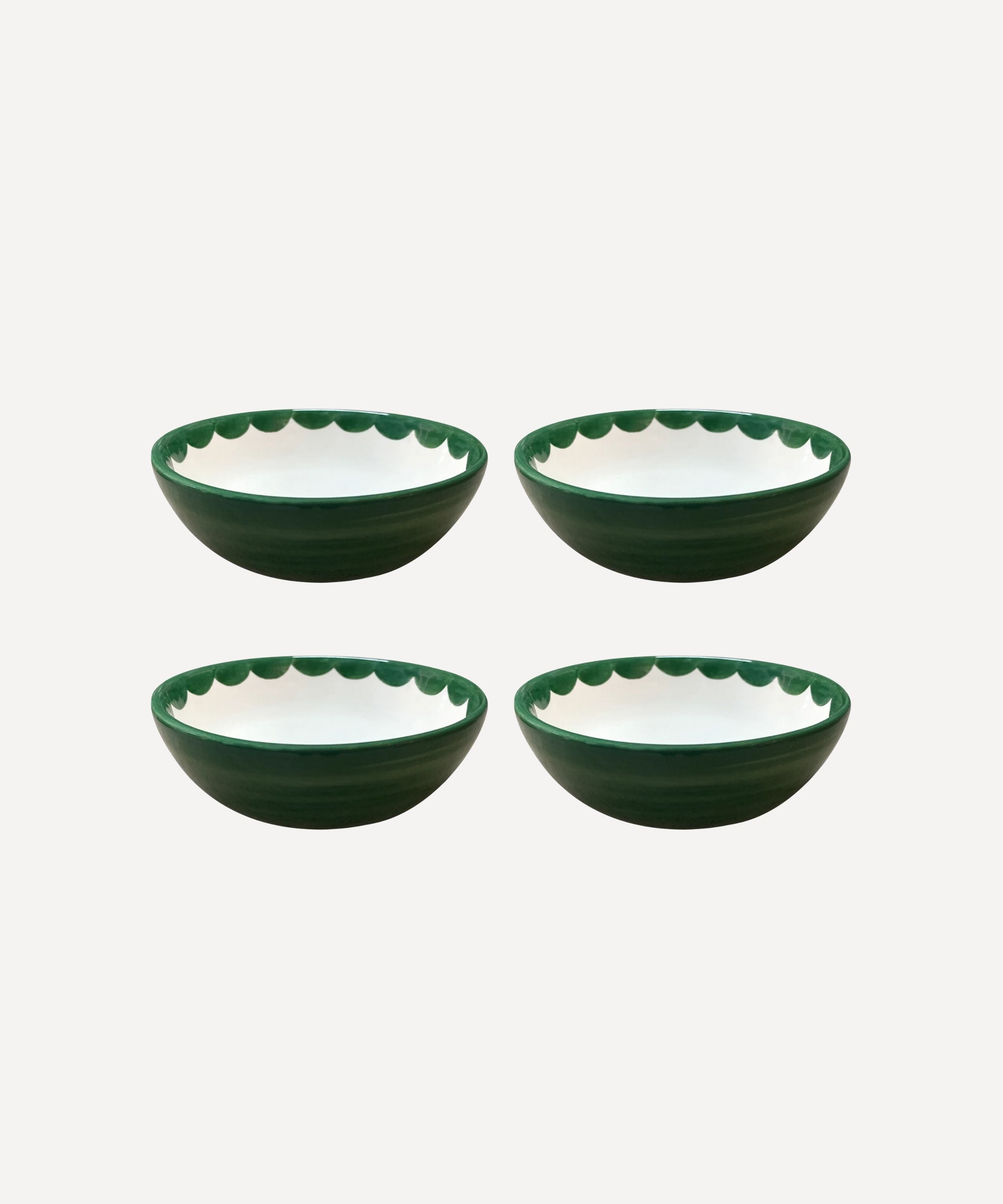 Cascos Tapas Bowl, Fern Green (Set of 4)