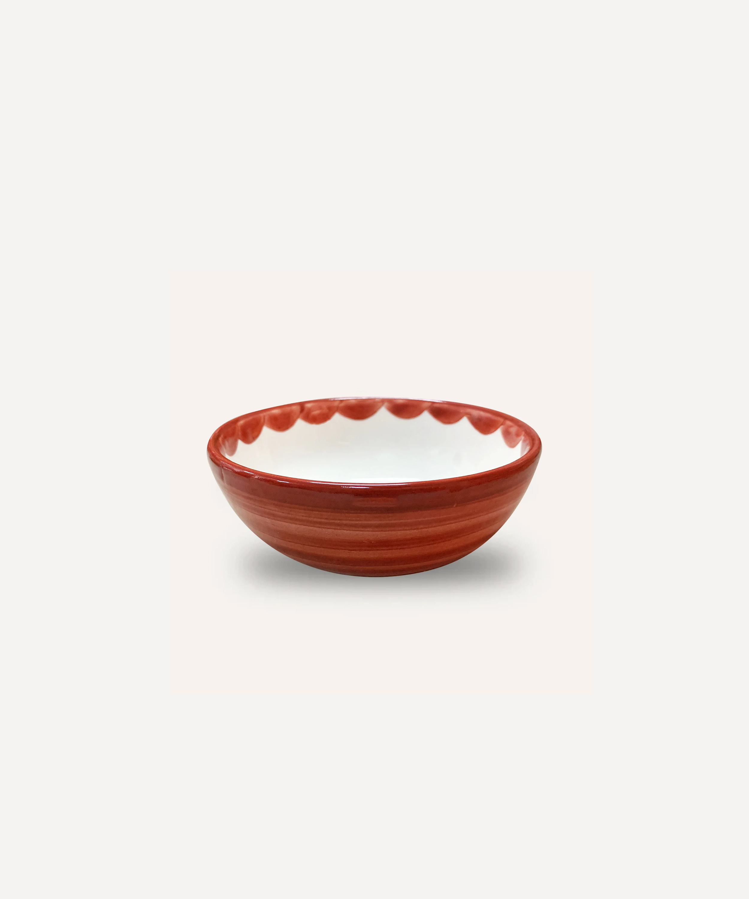 Cascos Tapas Bowl, Rust Red