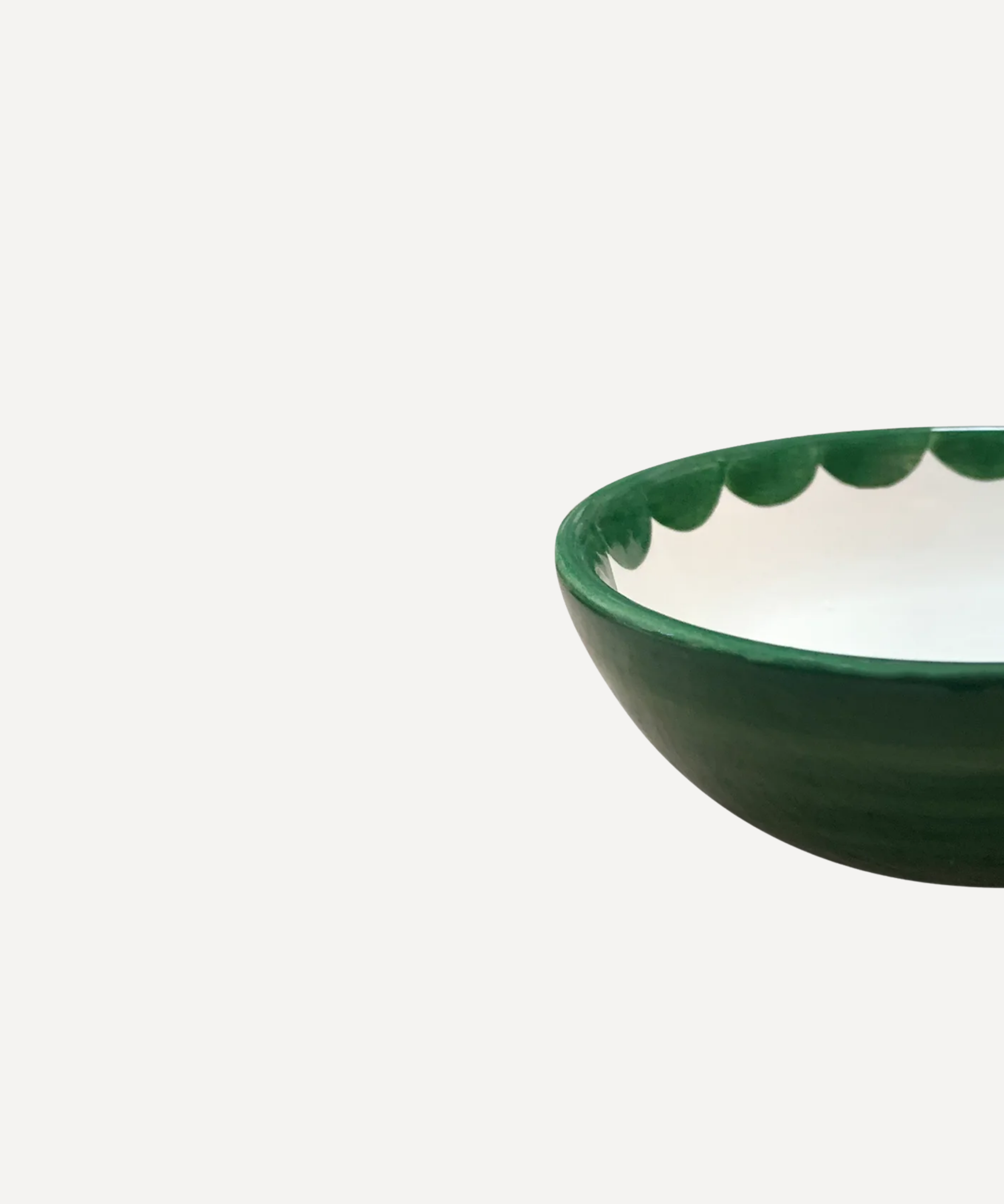 Cascos Soup Bowl, Fern Green