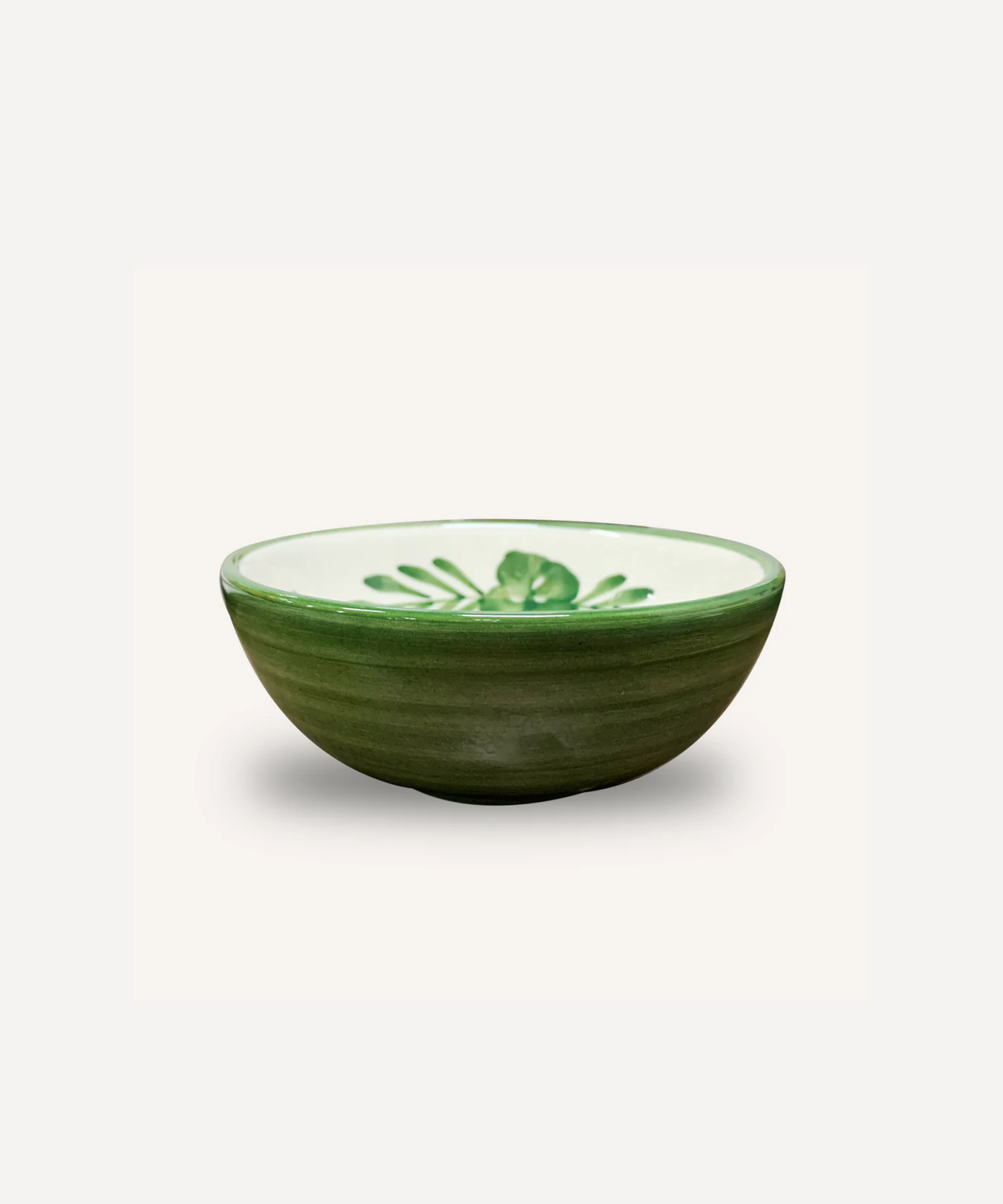 Flor Soup Bowl, Fern Green