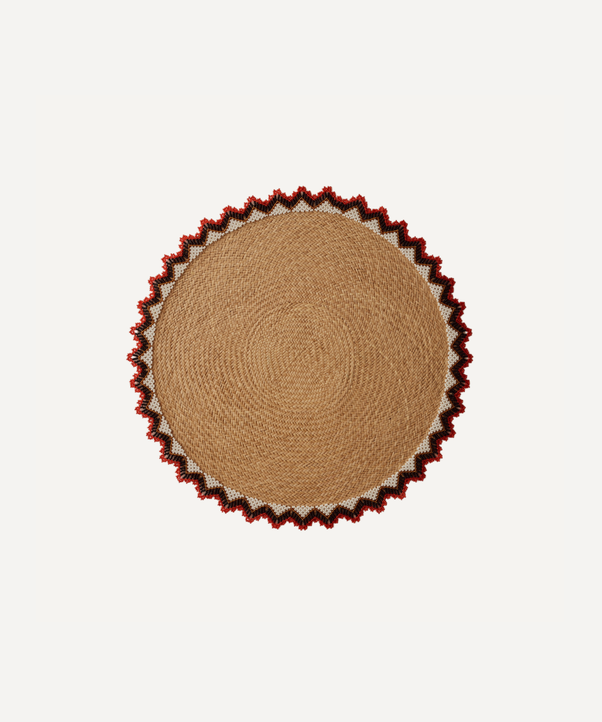 Alicia Placemats, Bright Red