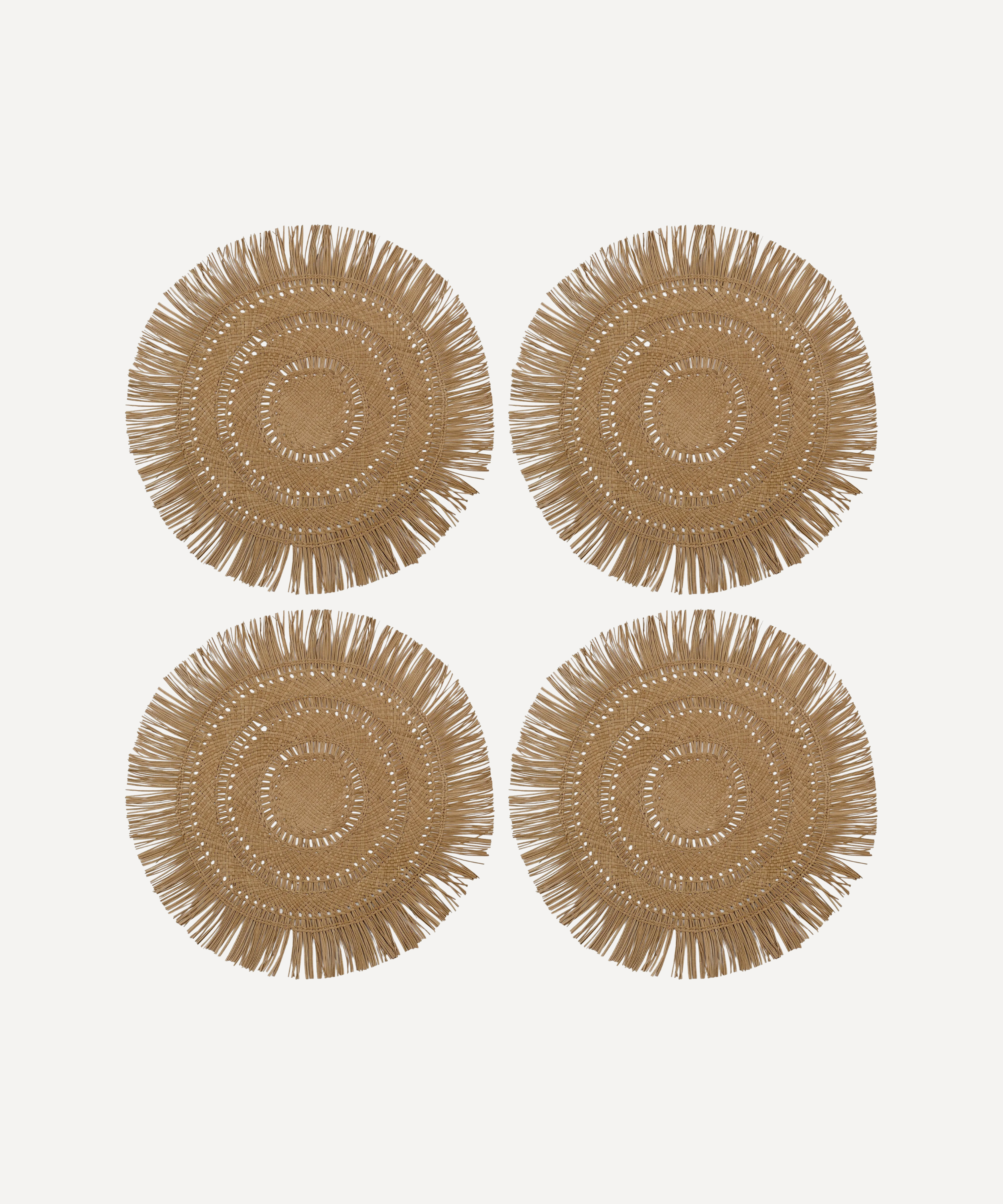 Flecos Placemat, Natural (Set of 4)