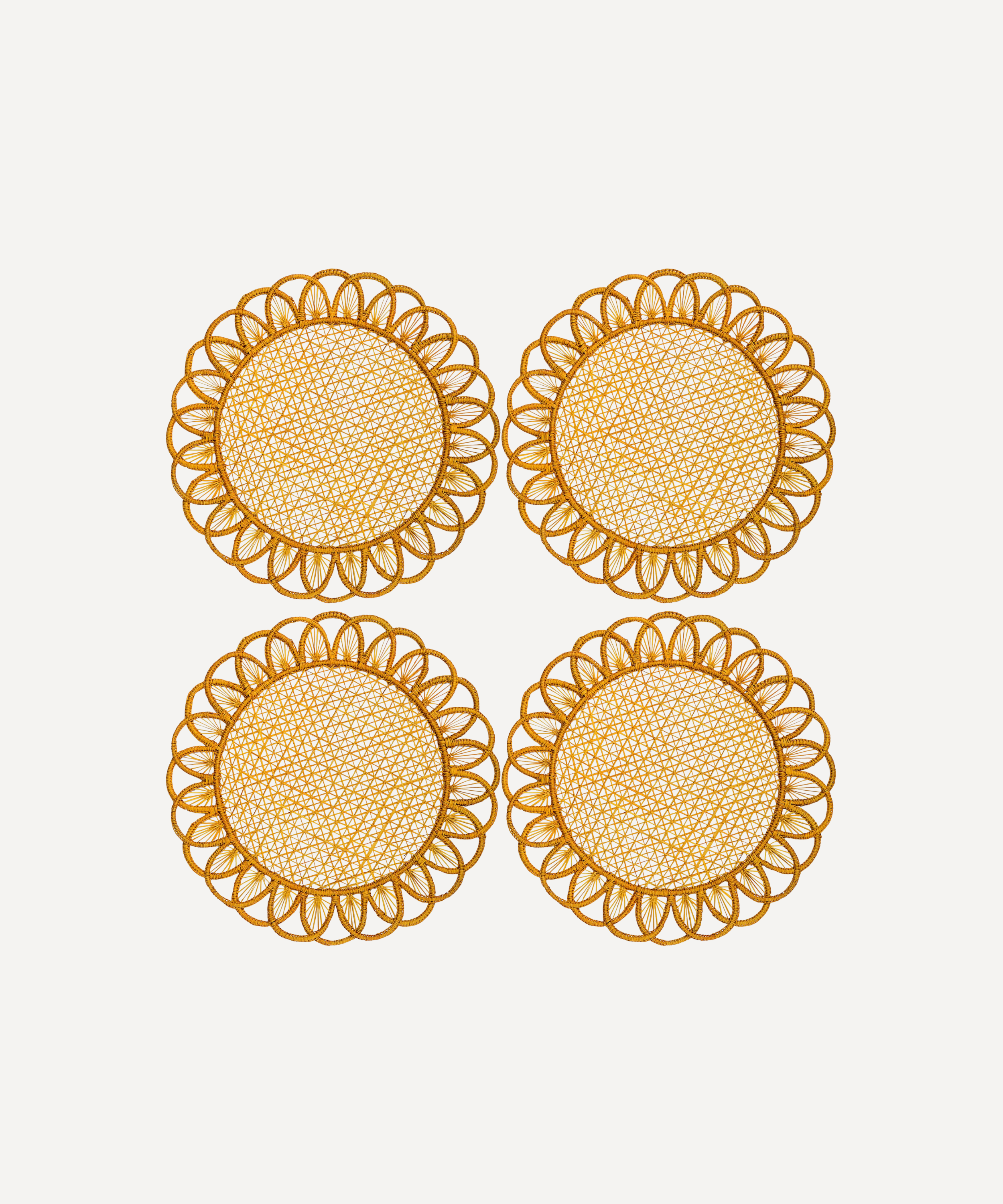 Ketty Placemat, Mustard (Set of 4)