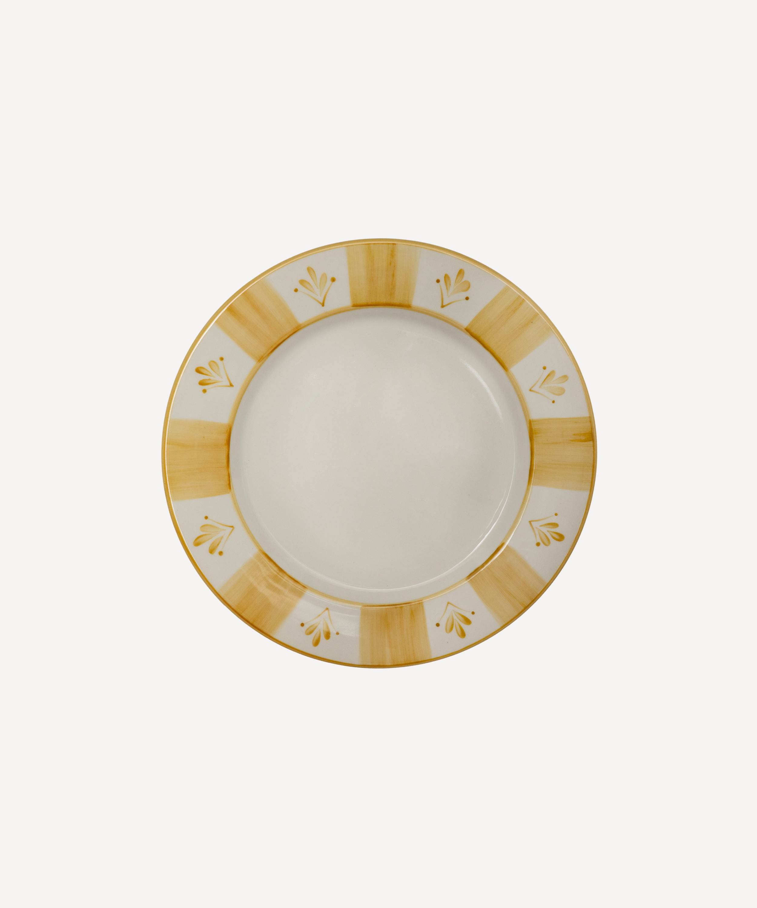 Franjas Dinner Plate, Golden Yellow
