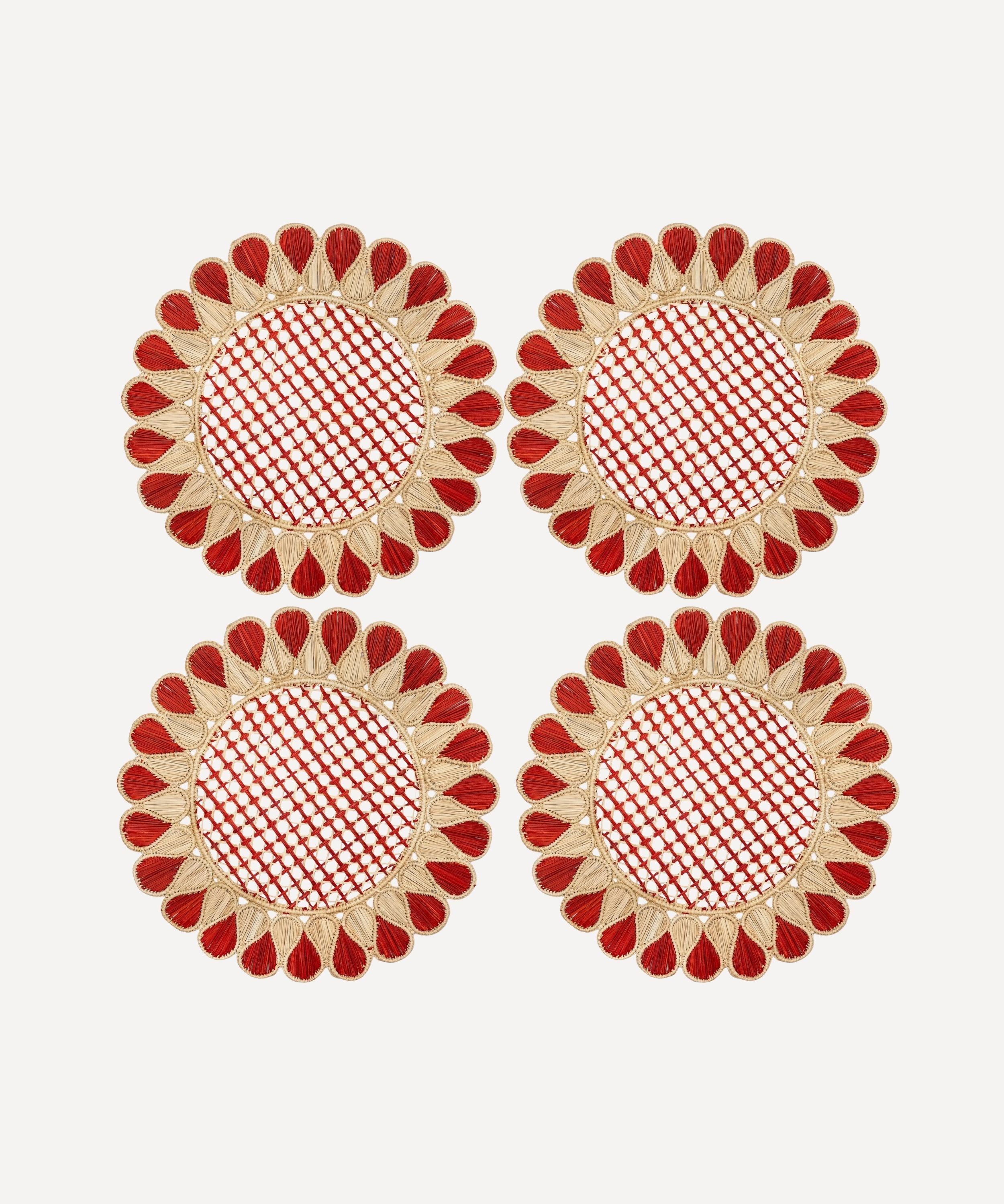 Lupita Placemat, Terracotta (Set of 4)