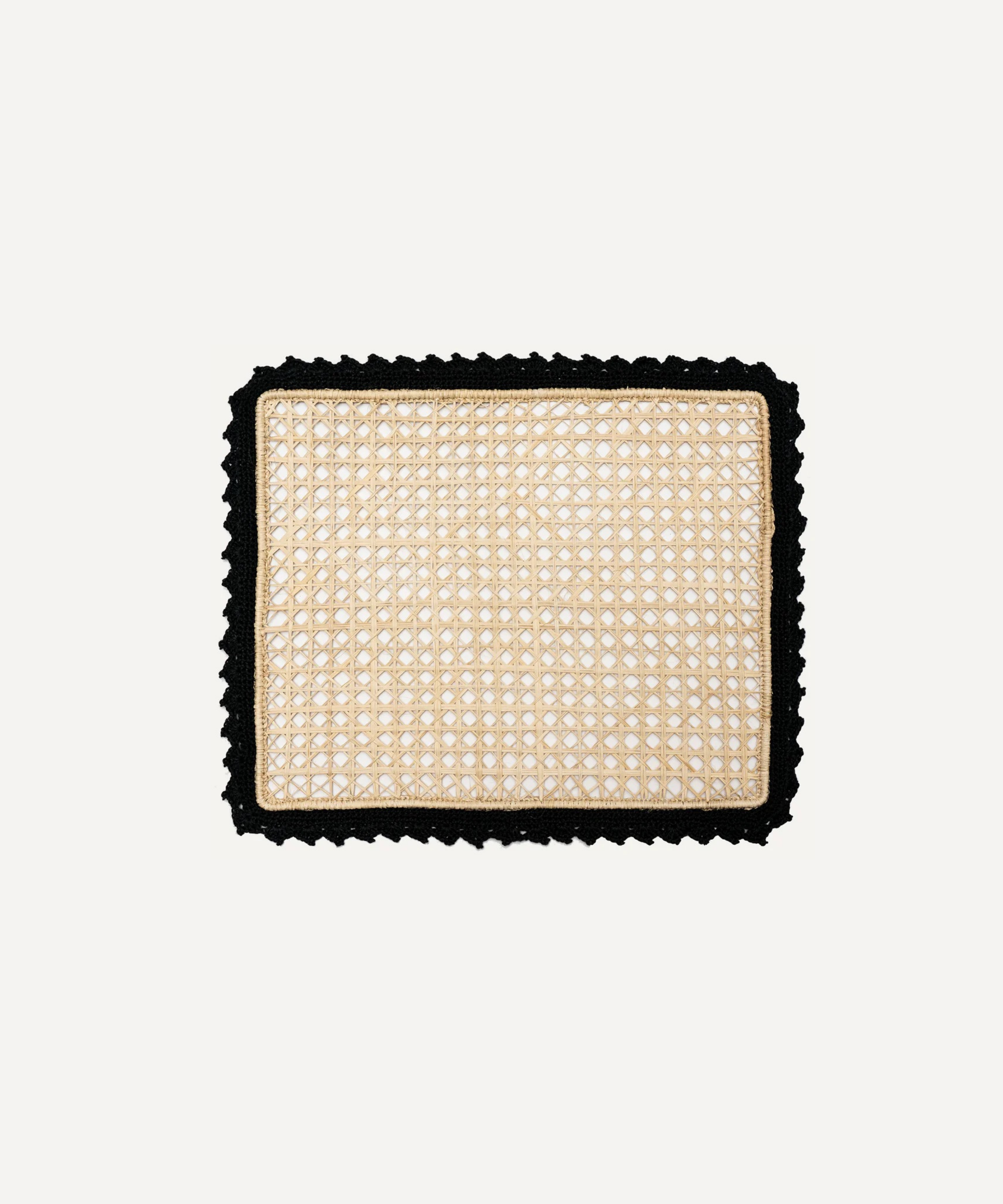 Nubia Placemat, Black