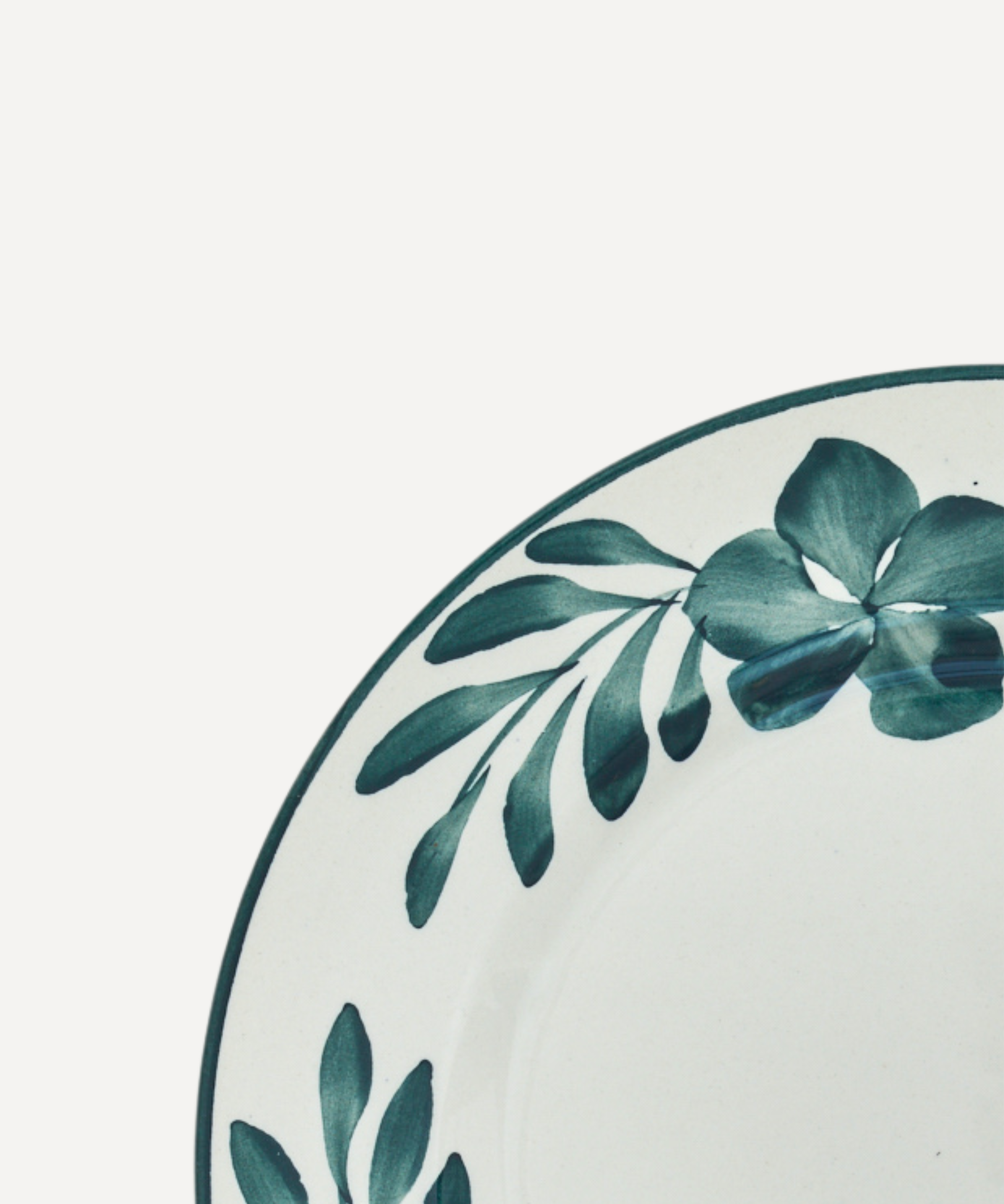 Flor - Side Plate - Teal