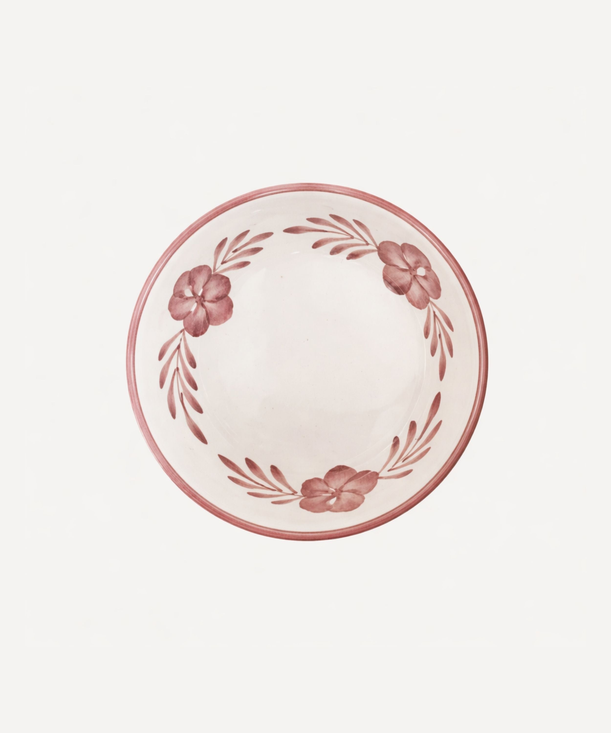 Flor Bowl, Vintage Rose