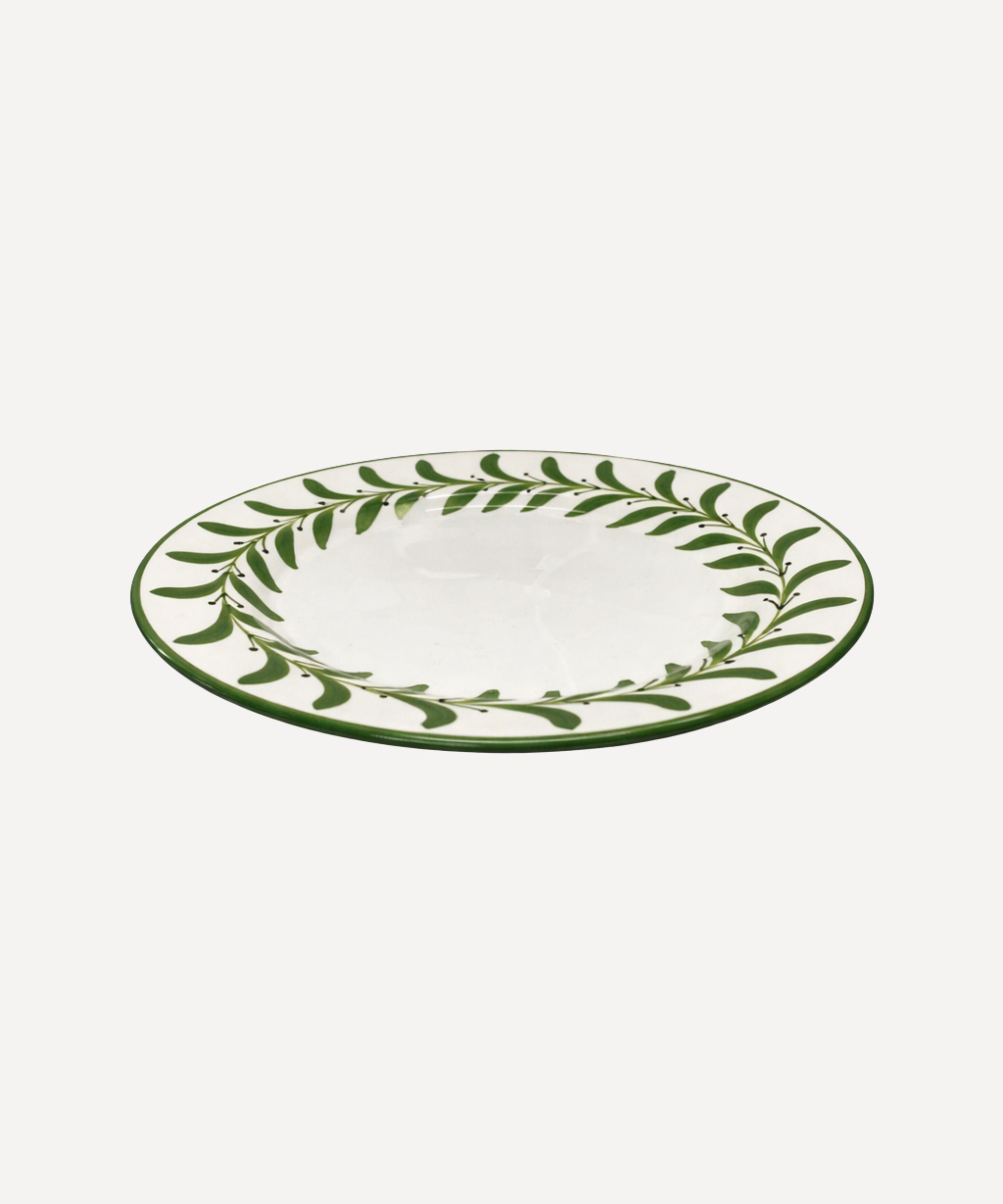 Helecho Dinner Plate, Fern Green