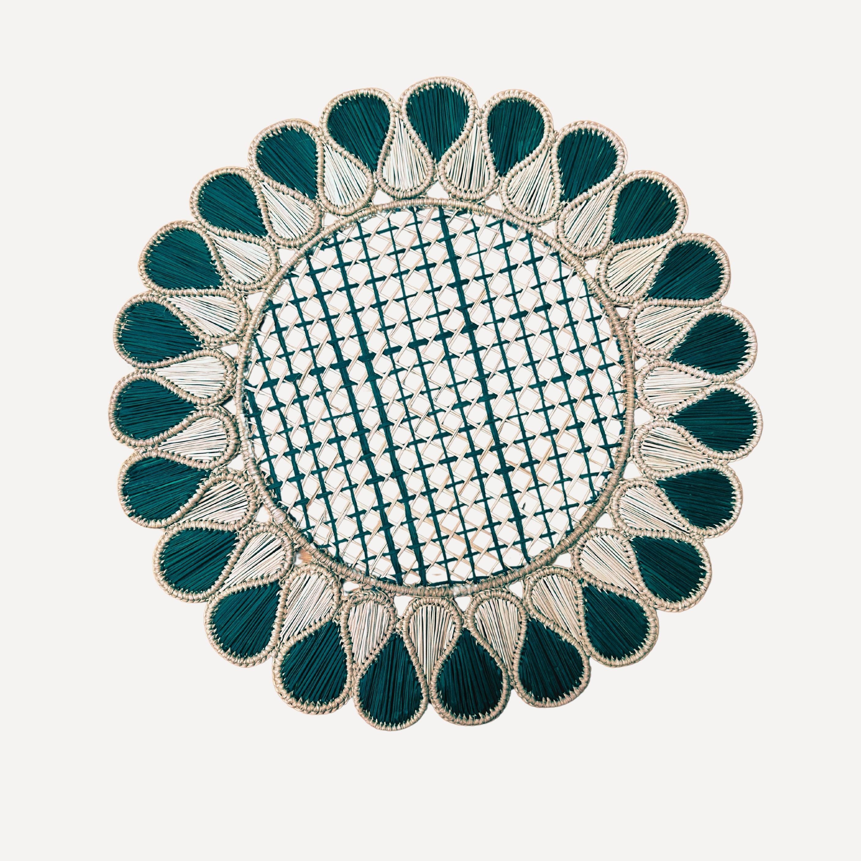 Lupita Placemat - Teal