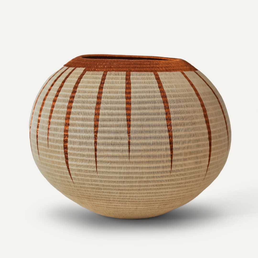 Copper Lagrima Vase