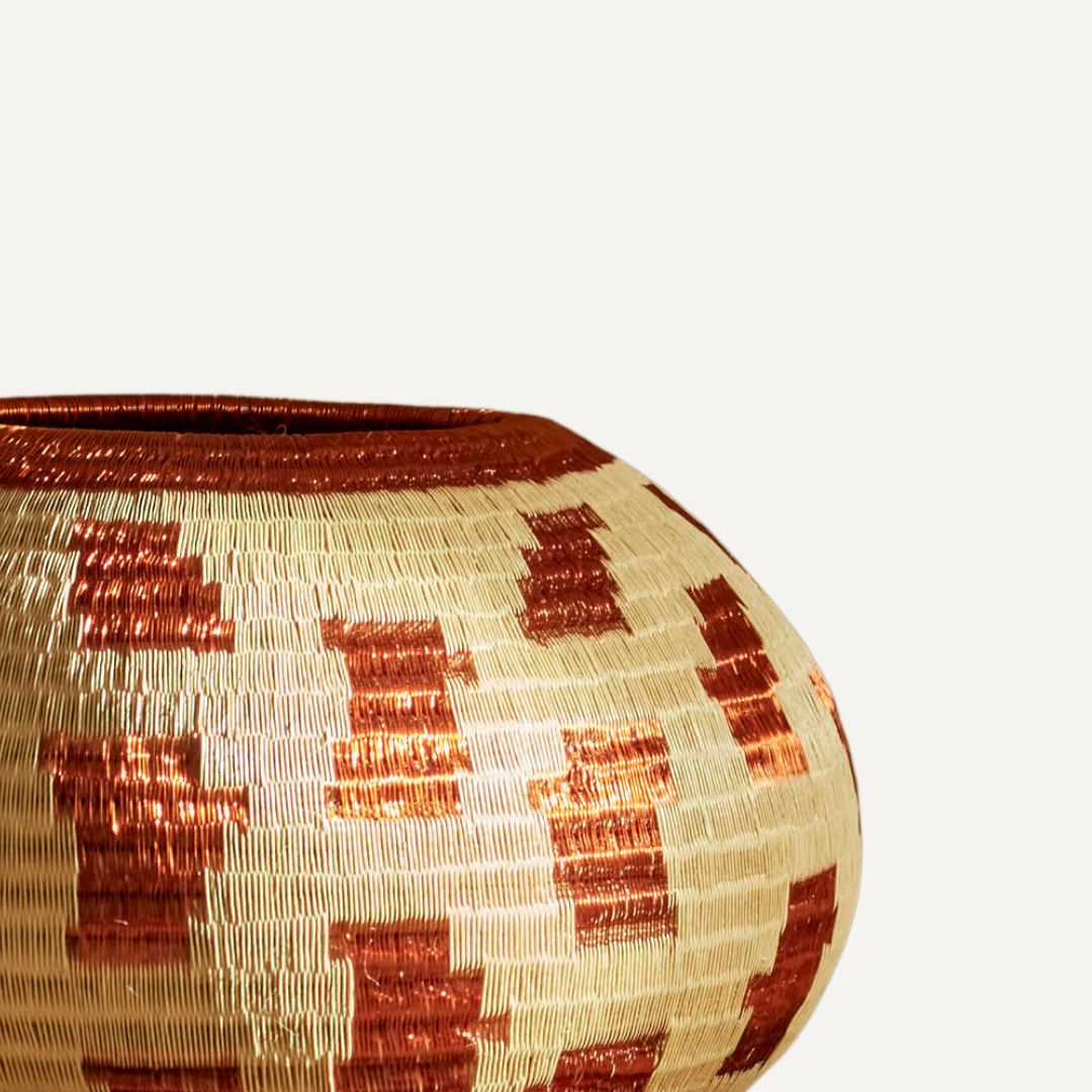 Copper Jaguar Medium Werregue Vase  TABLEWARE, SERVEWARE & COOKWARE
