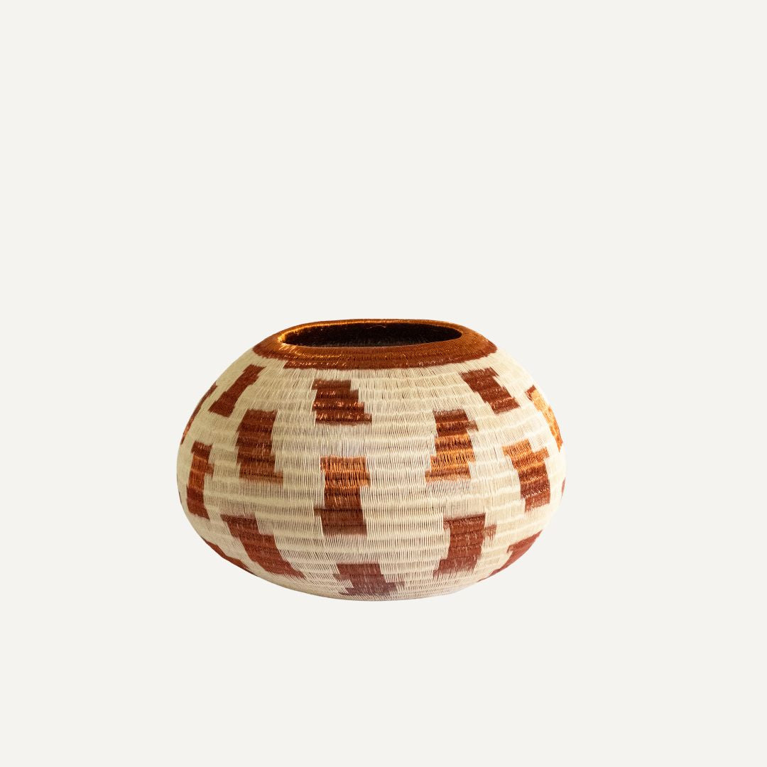 Copper Jaguar Medium Werregue Vase  TABLEWARE, SERVEWARE & COOKWARE