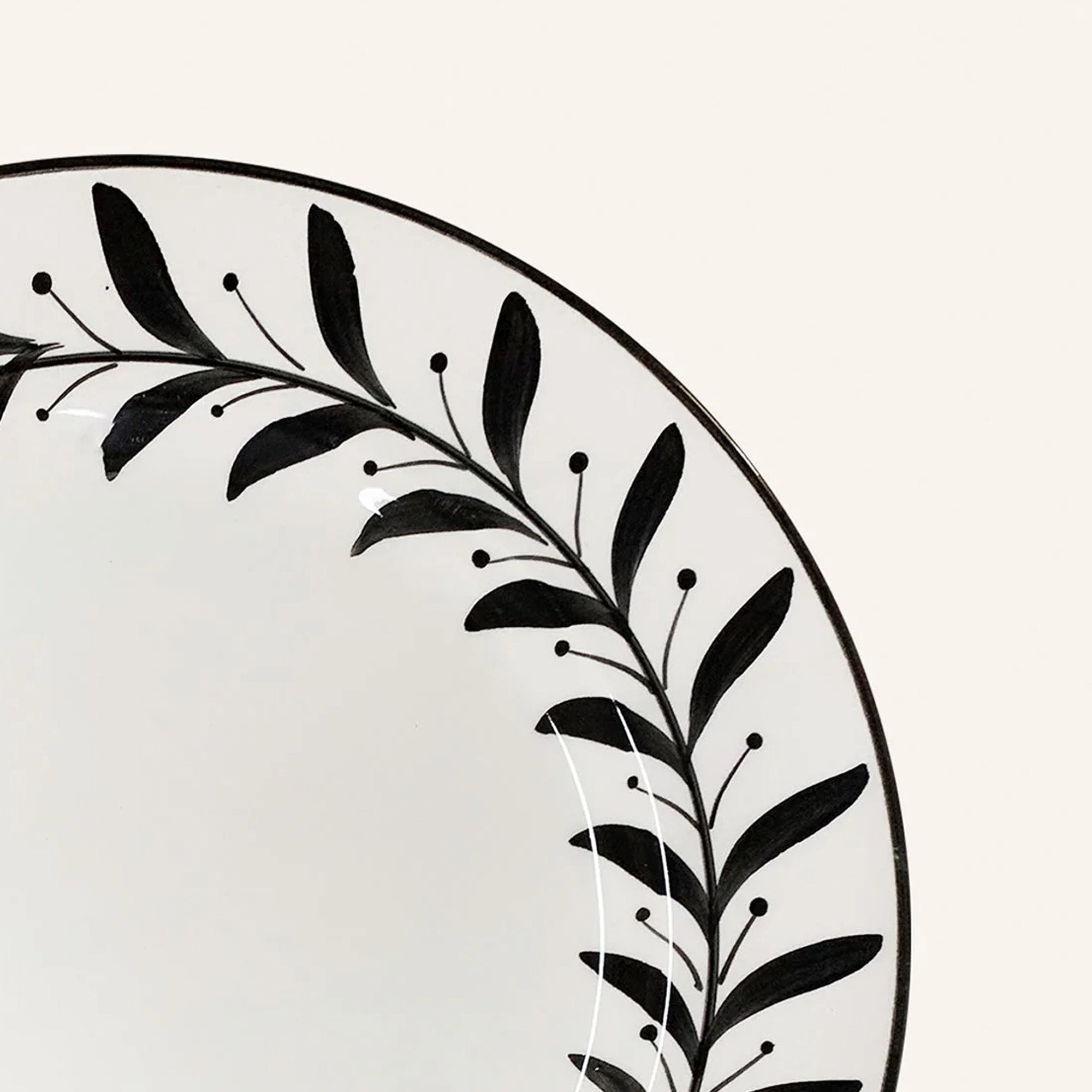 Dinner Plate - Helecho - Jet Black TABLEWARE, SERVEWARE & COOKWARE