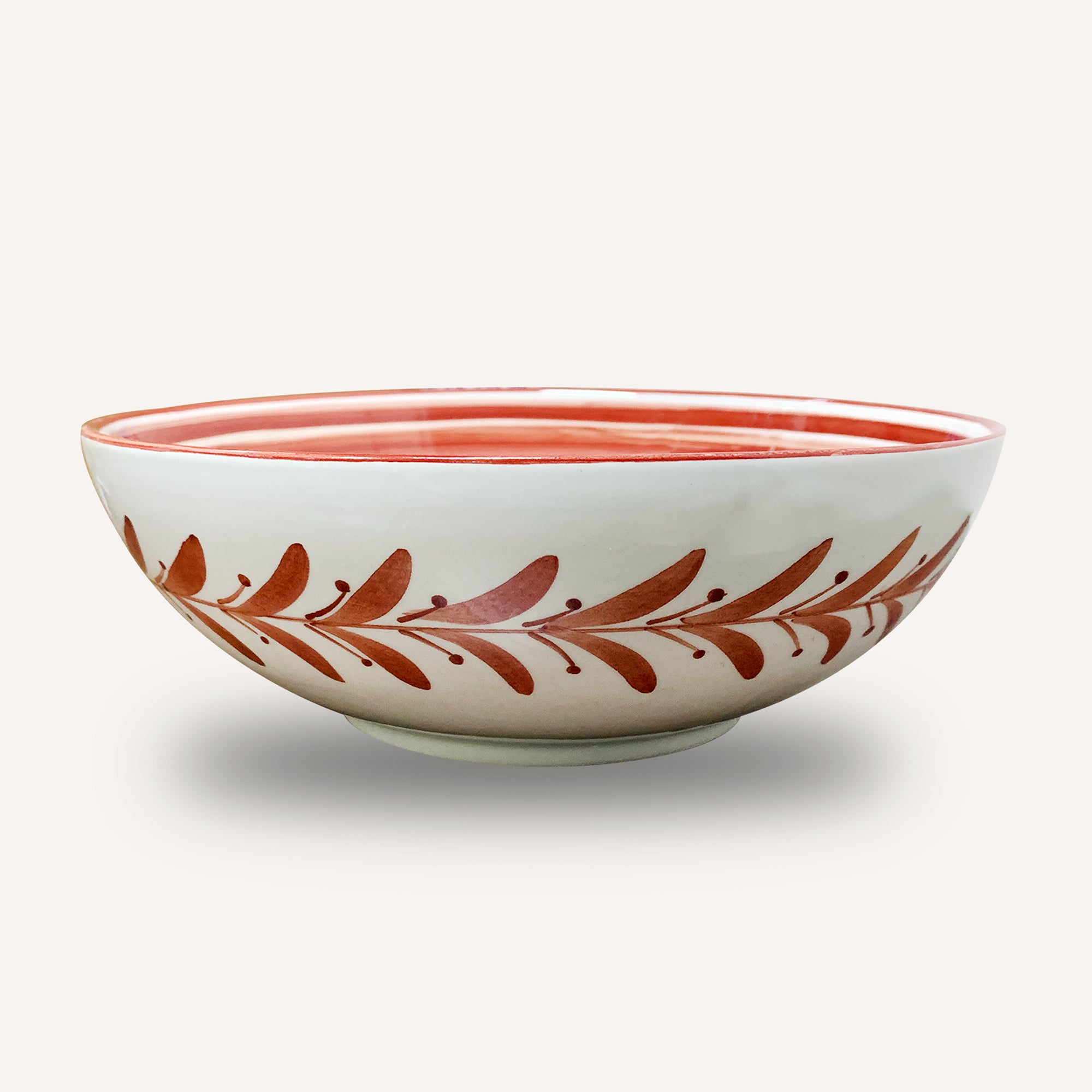 Helecho Salad Bowl - Rust Red TABLEWARE, SERVEWARE & COOKWARE