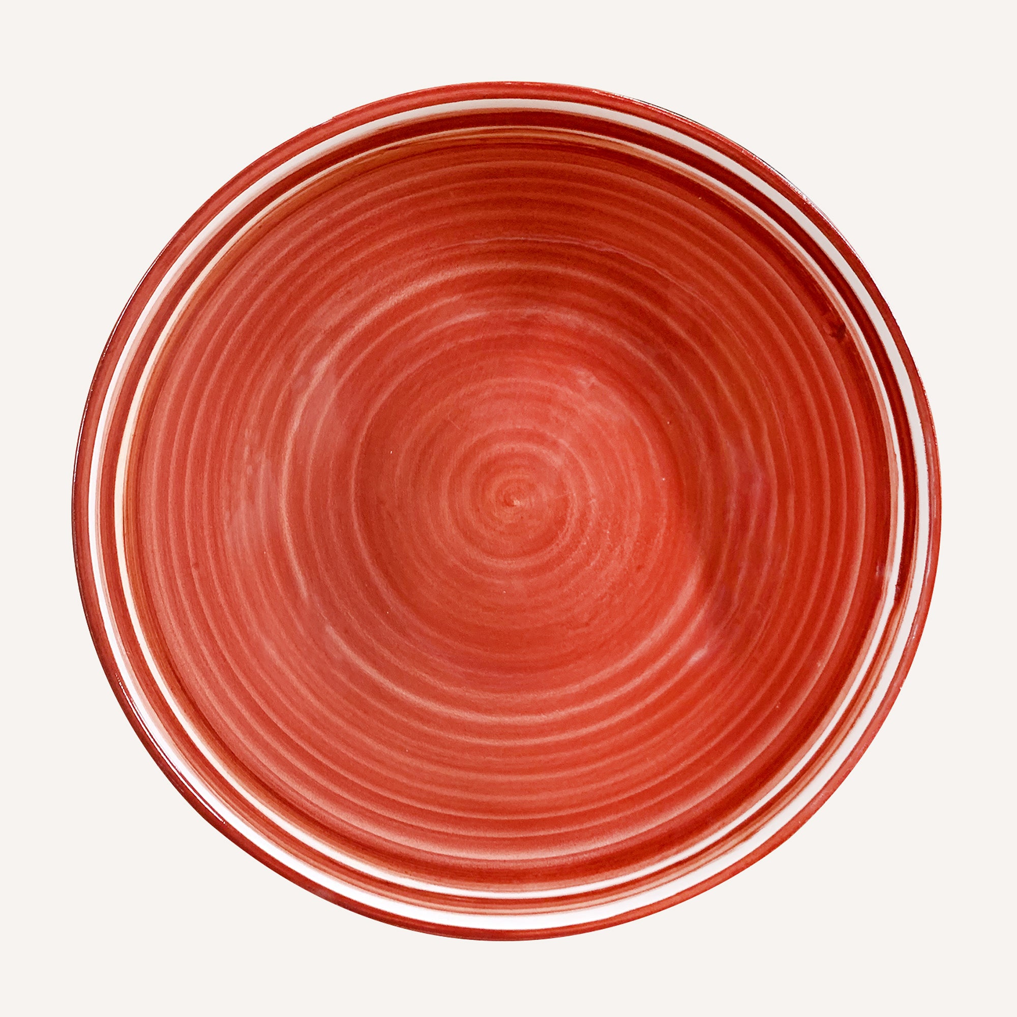 Helecho Salad Bowl - Rust Red TABLEWARE, SERVEWARE & COOKWARE