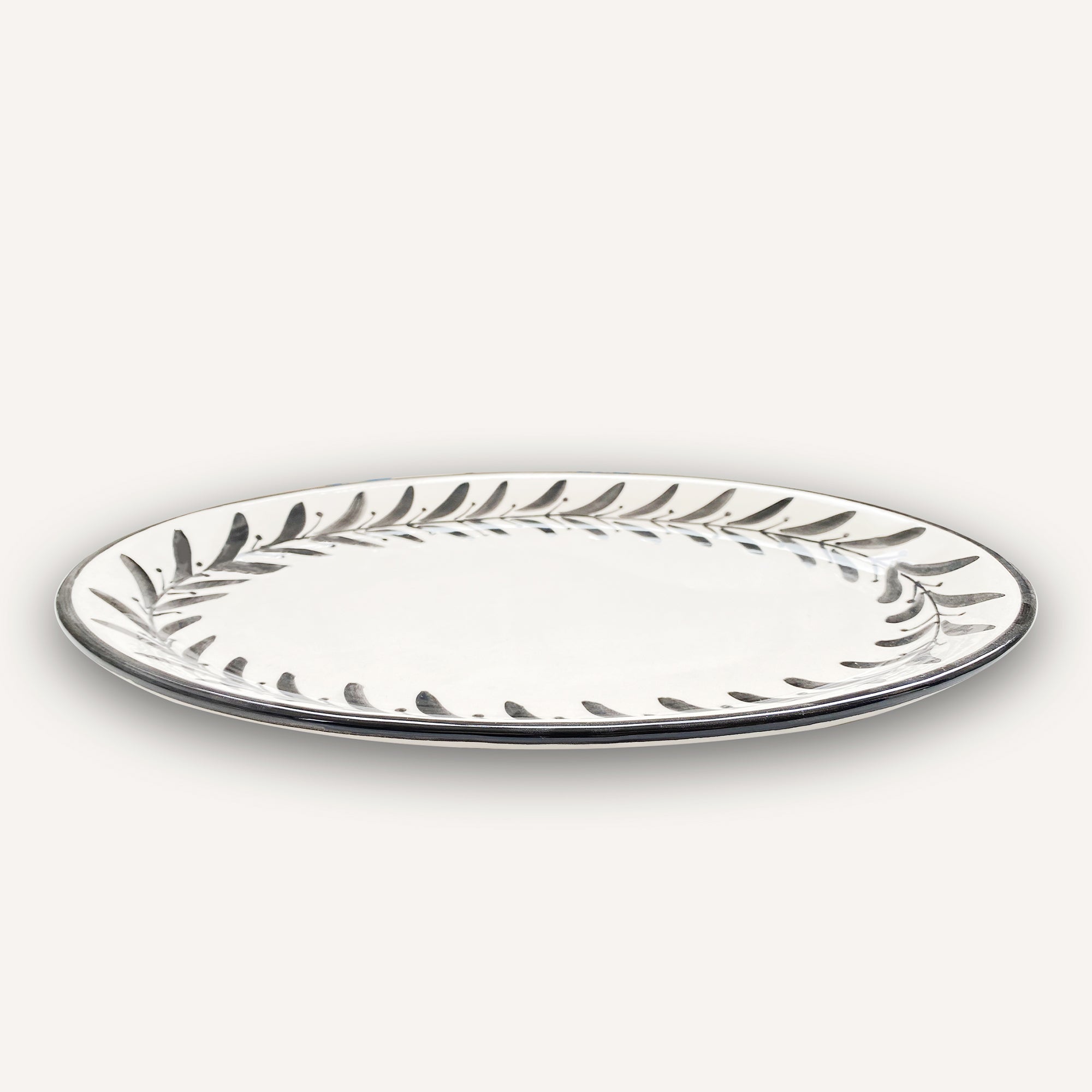 Helecho Serving Trays (set of two) - Jet Black TABLEWARE, SERVEWARE & COOKWARE