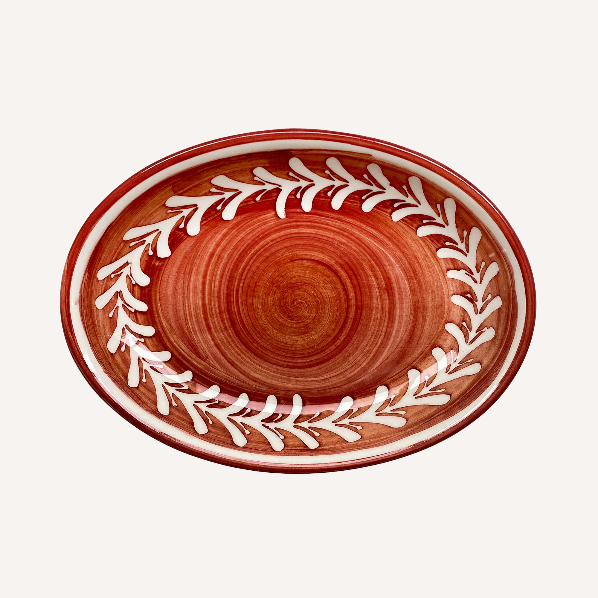 Helecho Serving Trays (set of two) - Rust Red TABLEWARE, SERVEWARE & COOKWARE