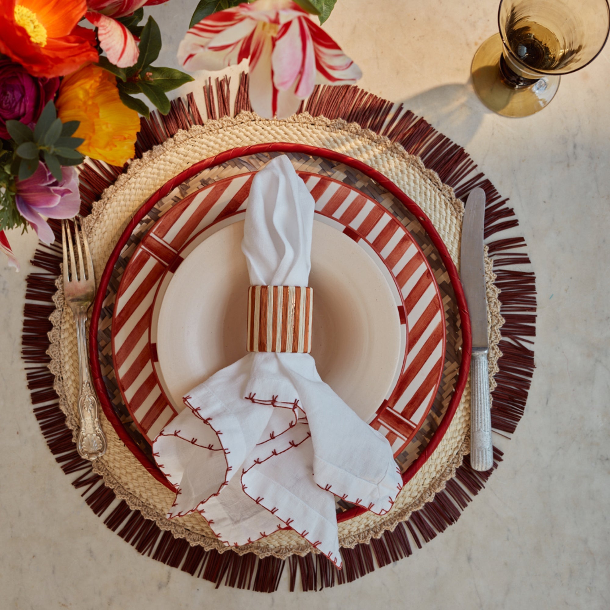 Crochet Placemat (set of 4) Wholesale Handcrafted Tableware