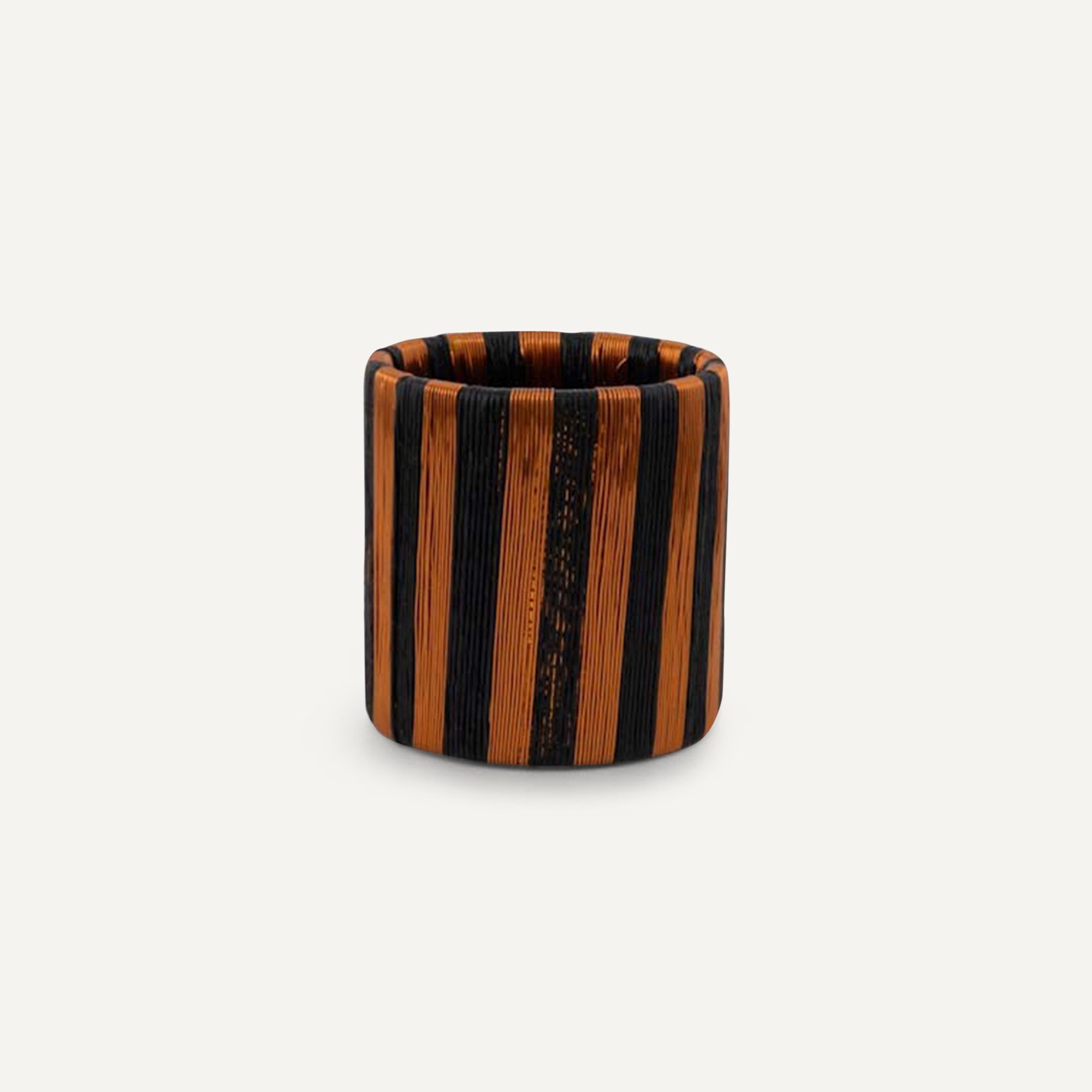 Pacifico Copper Napkin Ring Rayas - Black TABLEWARE, SERVEWARE & COOKWARE