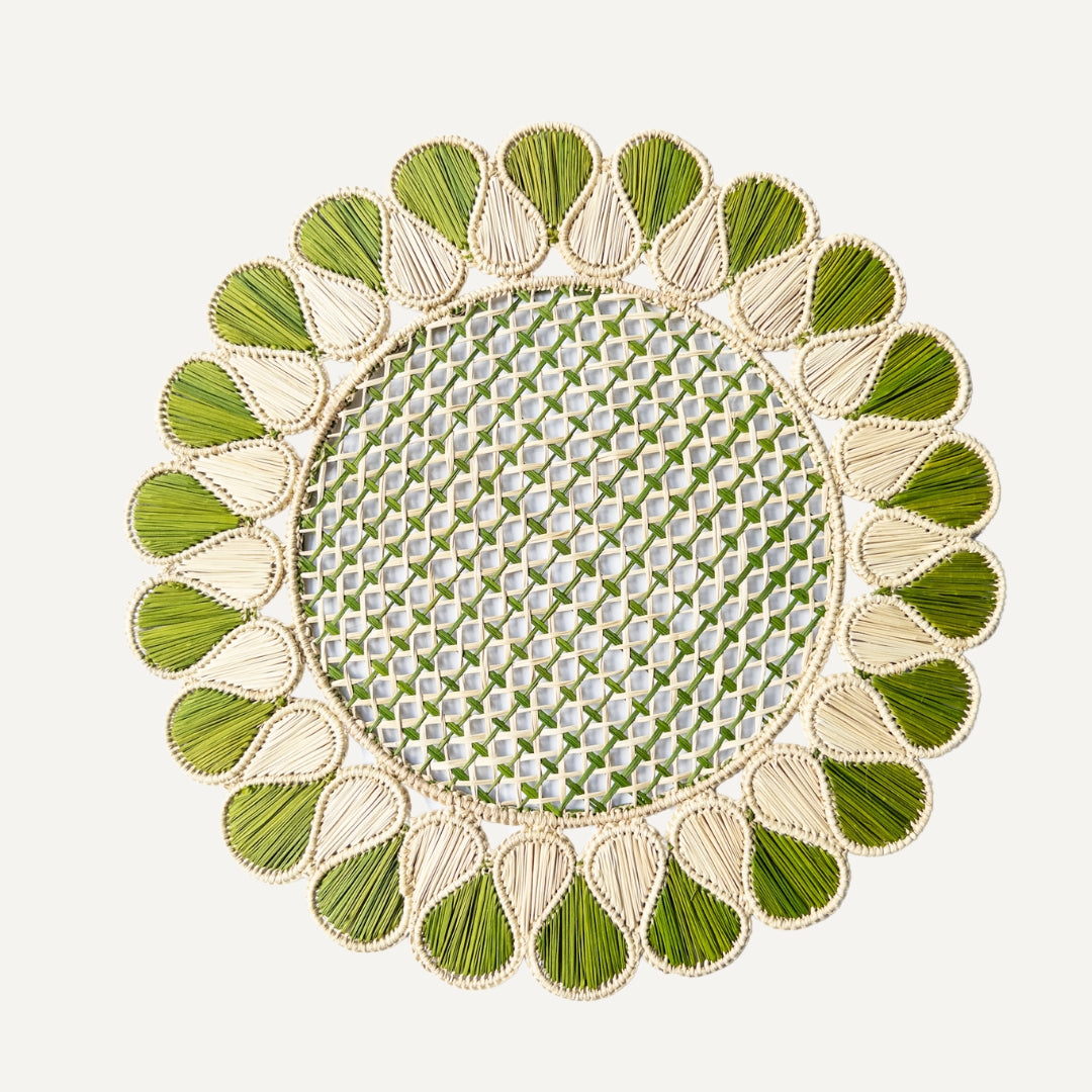 Lupita Placemat - Green TABLEWARE, SERVEWARE & COOKWARE