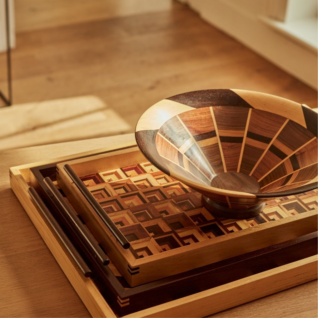 Lara Marquetry Bowl TABLEWARE, SERVEWARE & COOKWARE
