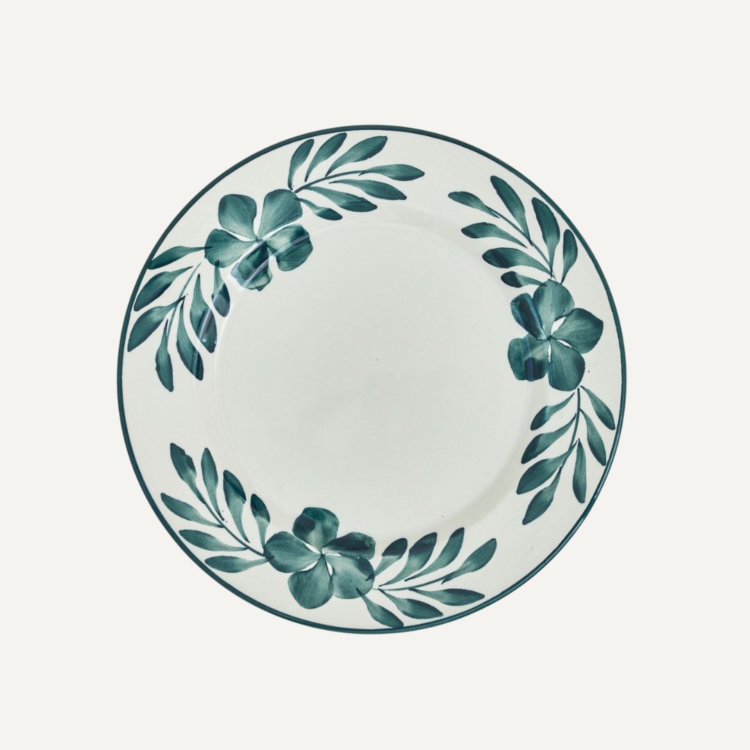 Side Plate - Flor - Teal TABLEWARE, SERVEWARE & COOKWARE