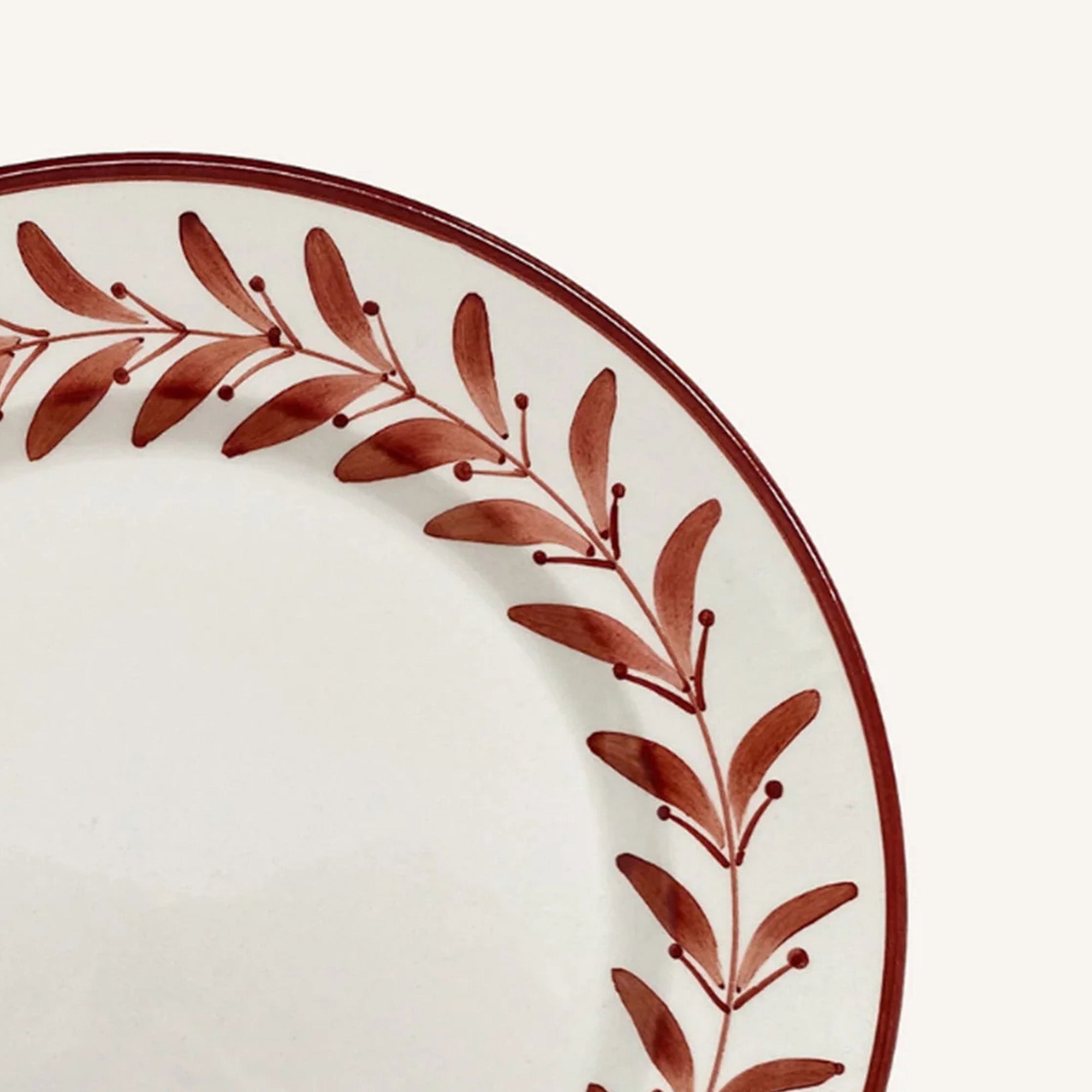 Side Plate - Helecho - Rust Red TABLEWARE, SERVEWARE & COOKWARE