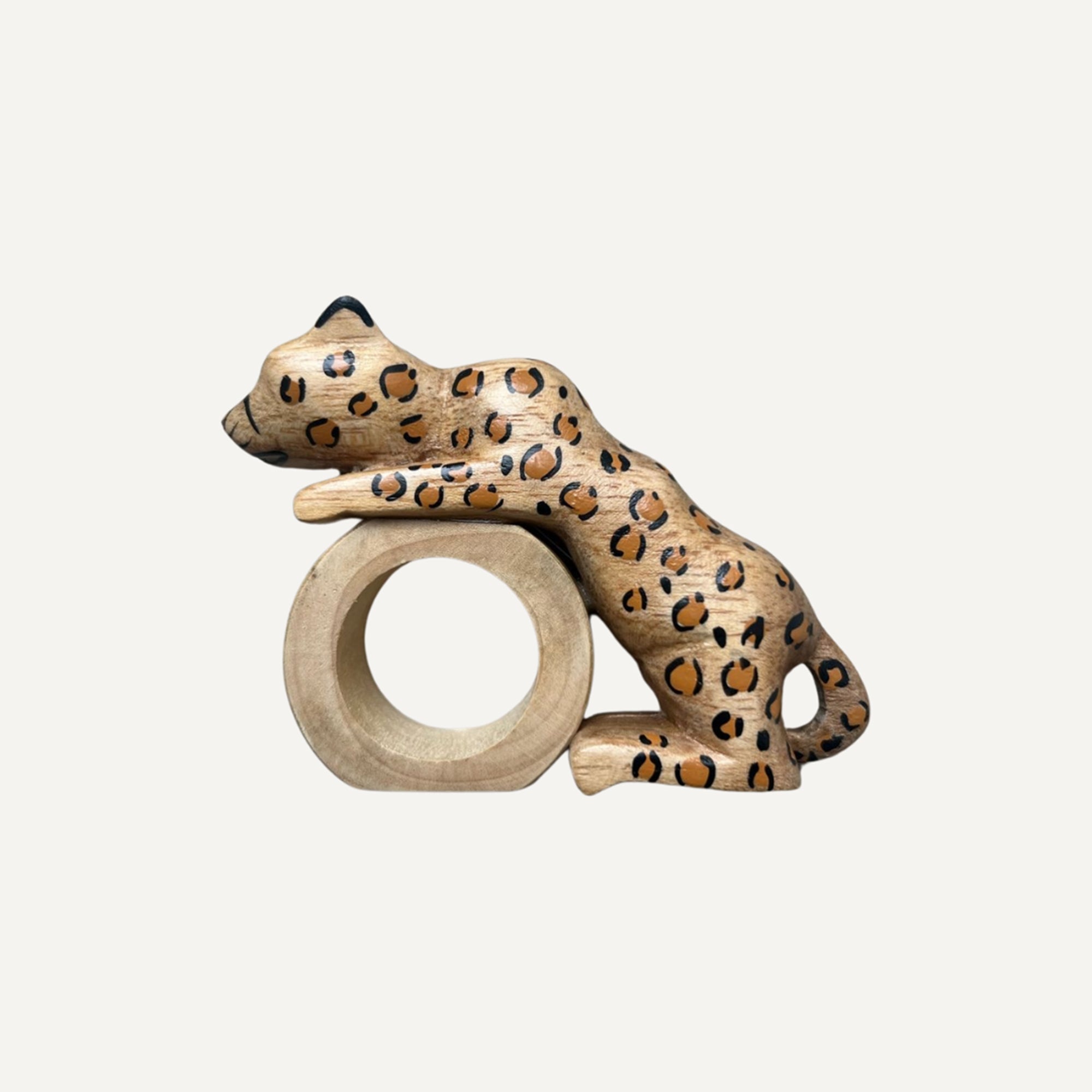 Felino Jaguar Napkin Ring (Set of 4)